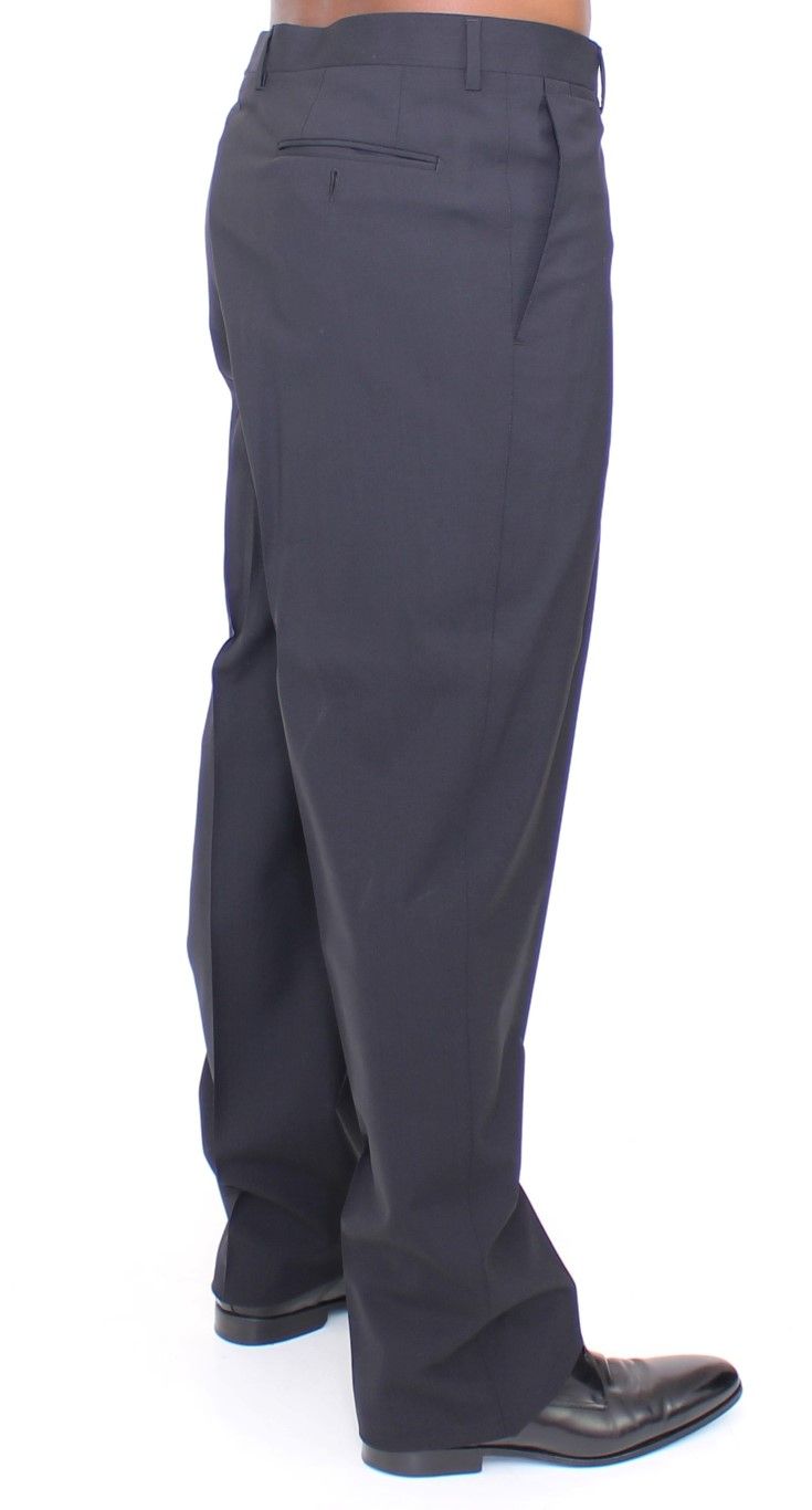 Wool Stretch Pleated Men's Pants - Dolce & Gabbana - Modalova