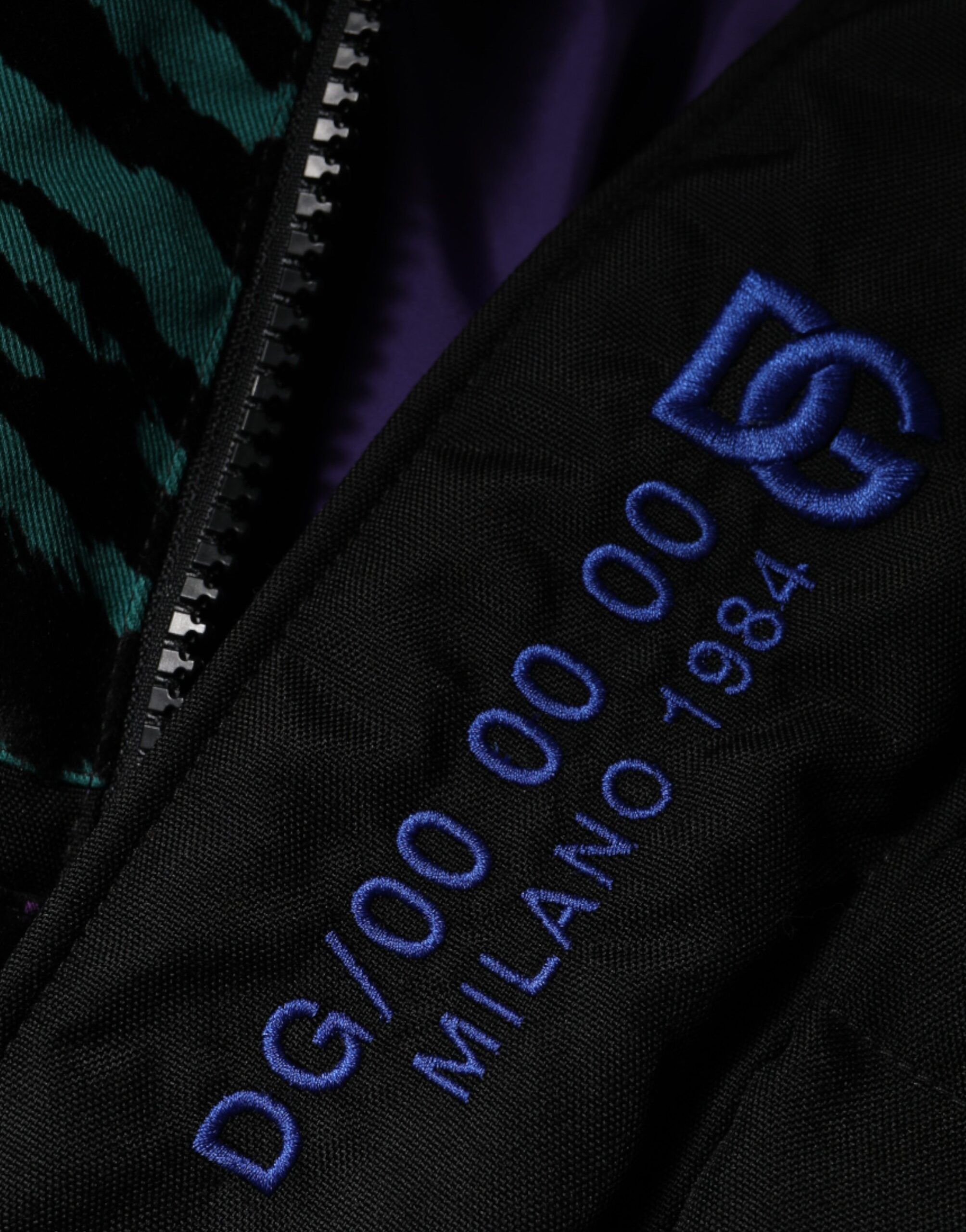 Nylon Puffer Men Full Zip Men's Jacket - Dolce & Gabbana - Modalova