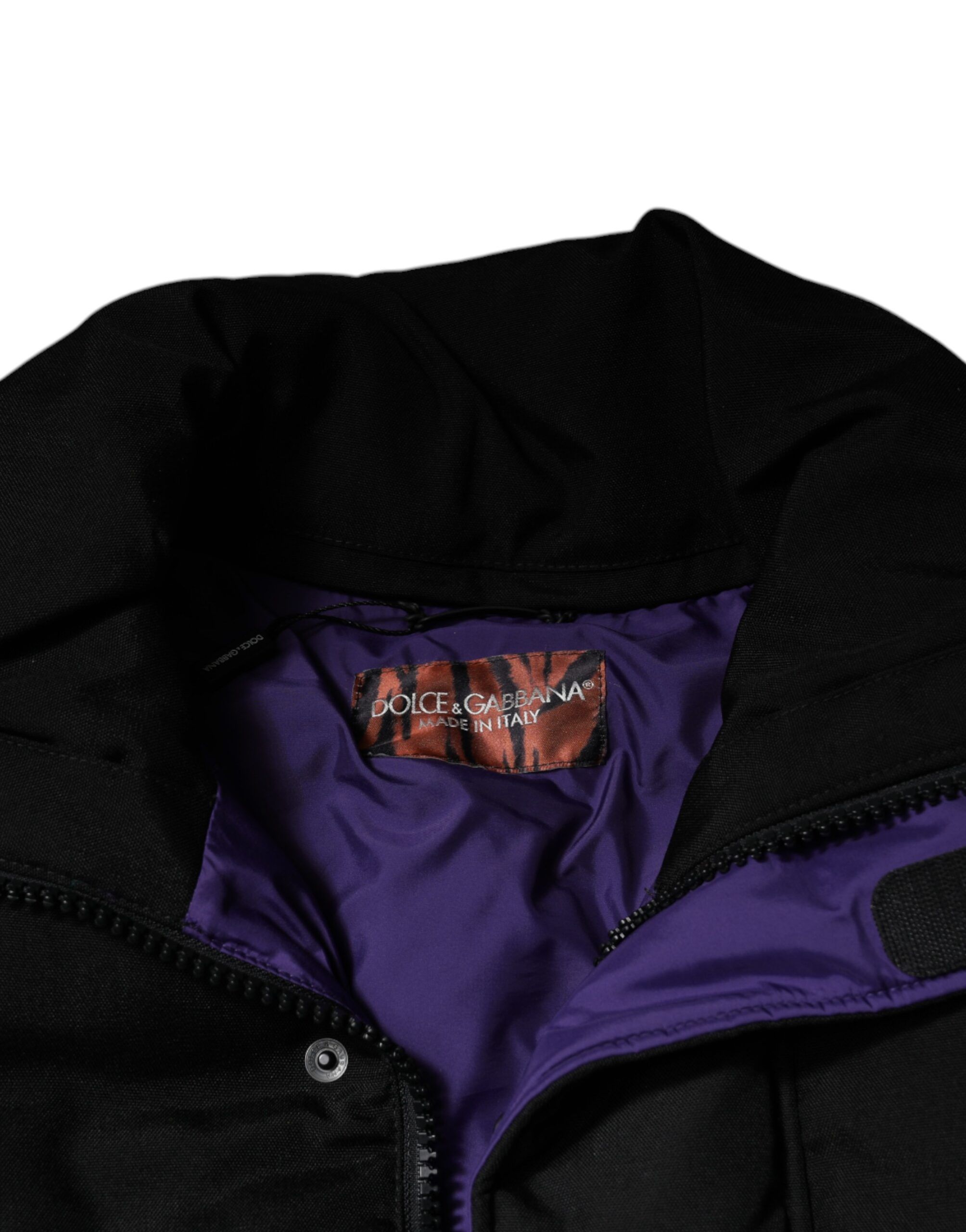 Nylon Puffer Men Full Zip Men's Jacket - Dolce & Gabbana - Modalova