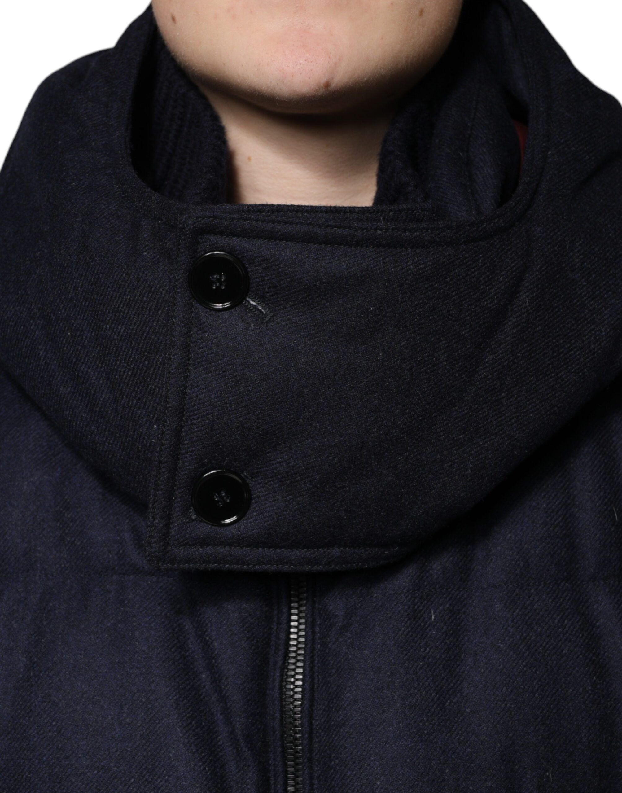 Nylon Hooded Puffer Men Coat Men's Jacket - Dolce & Gabbana - Modalova