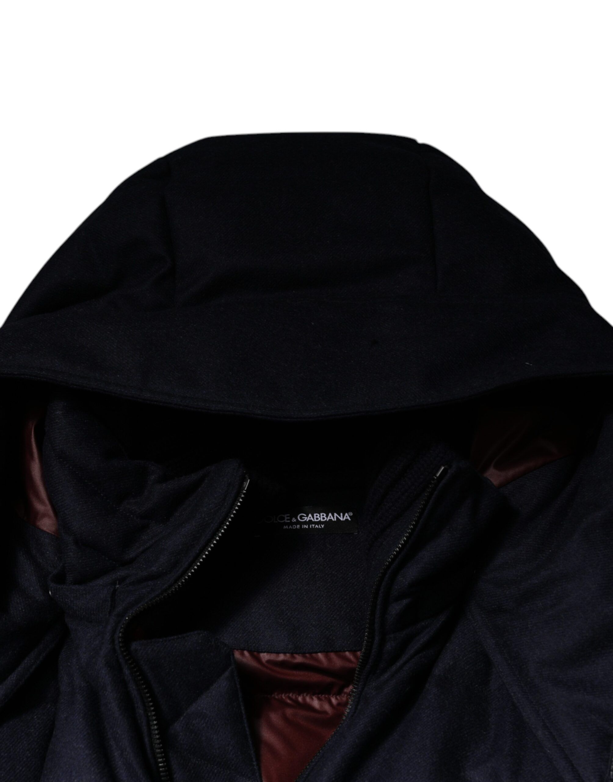 Nylon Hooded Puffer Men Coat Men's Jacket - Dolce & Gabbana - Modalova