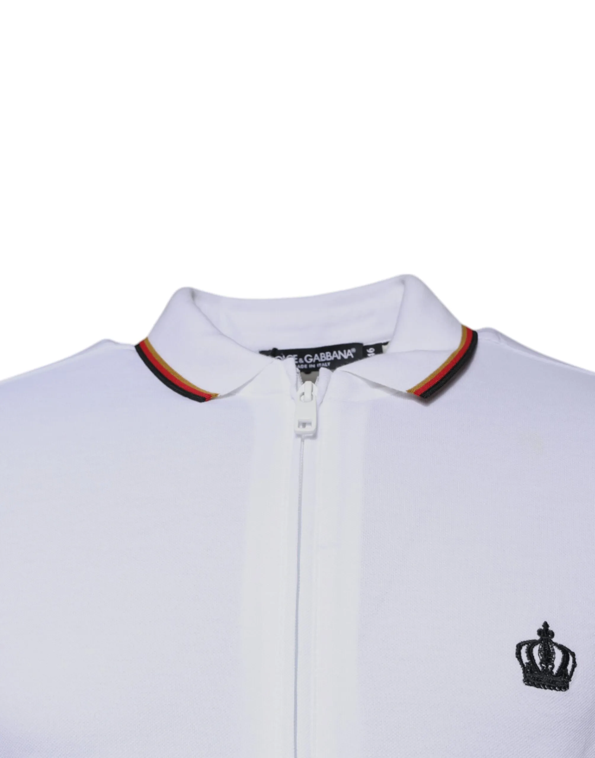 Crown Men Full Zip Sweatshirt Men's Sweater - Dolce & Gabbana - Modalova