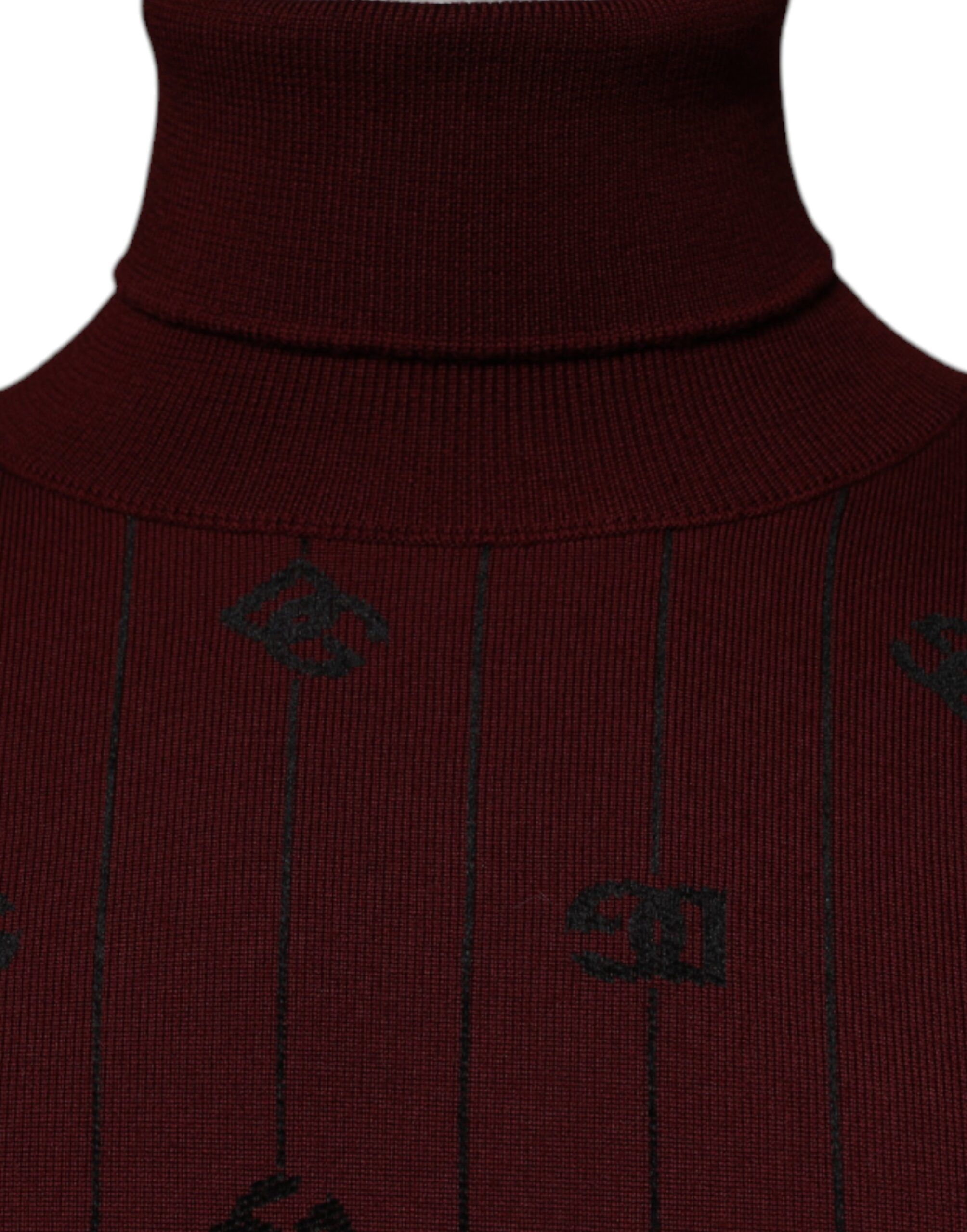Monogram Turtleneck Pullover Men's Sweater - Dolce & Gabbana - Modalova