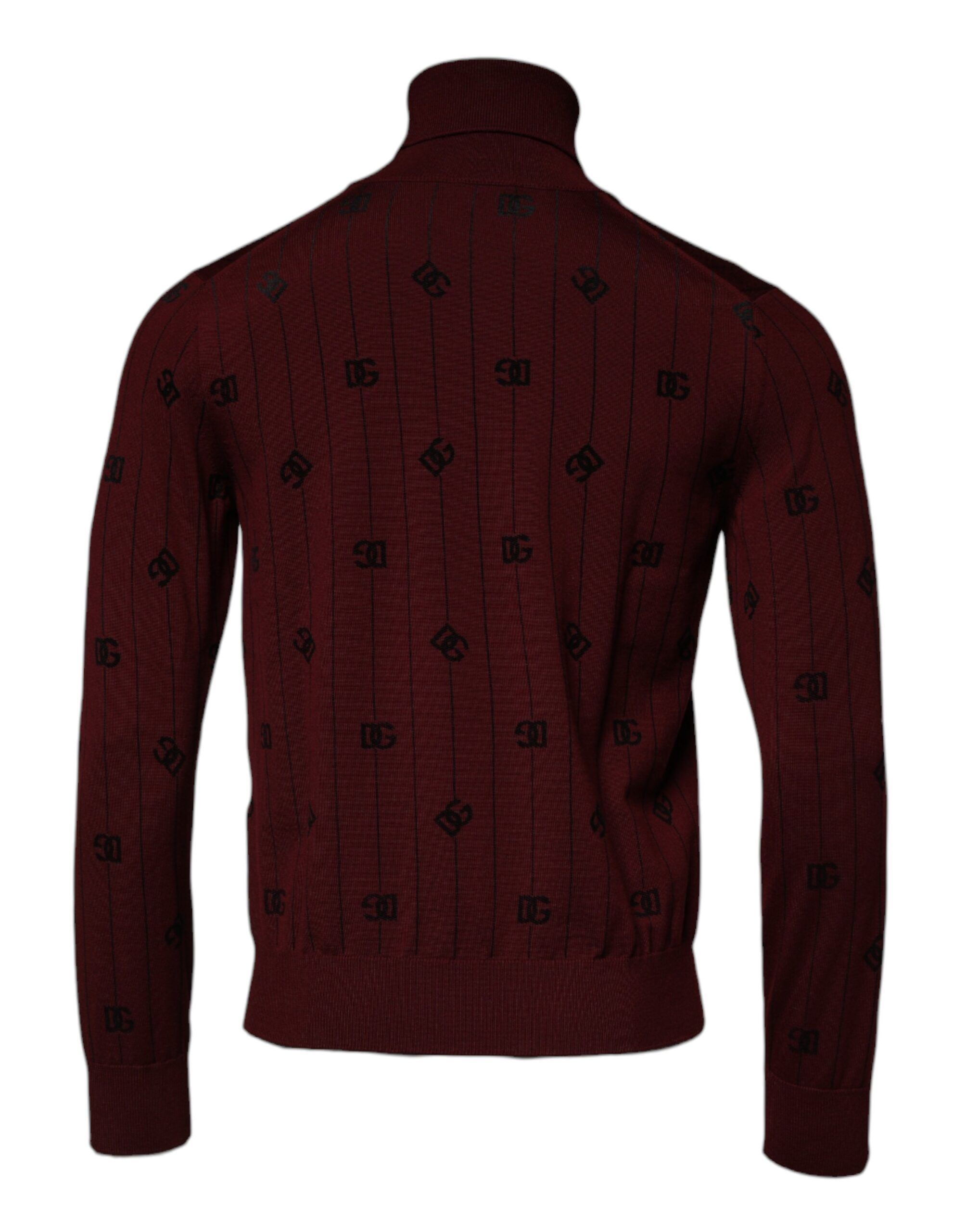 Monogram Turtleneck Pullover Men's Sweater - Dolce & Gabbana - Modalova