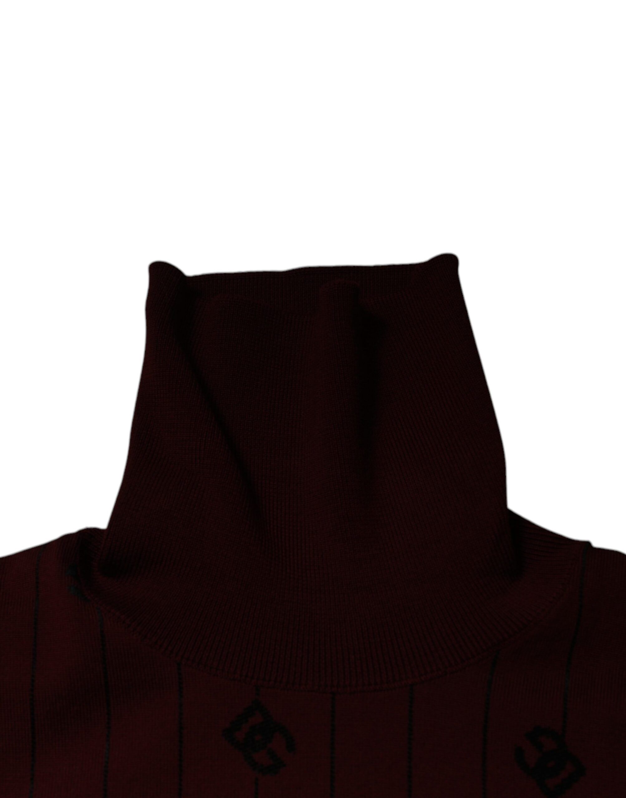 Monogram Turtleneck Pullover Men's Sweater - Dolce & Gabbana - Modalova