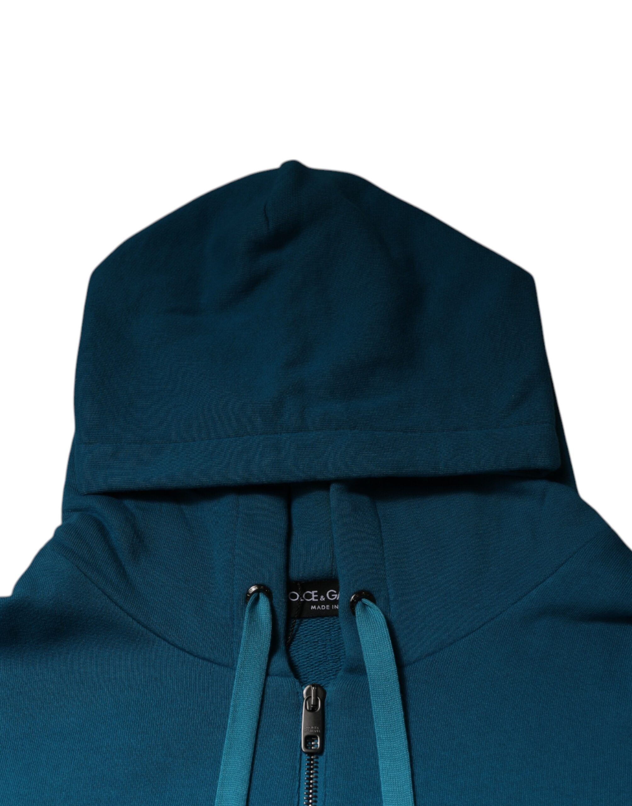 Logo Cotton Hooded Sweatshirt Men's Sweater - Dolce & Gabbana - Modalova