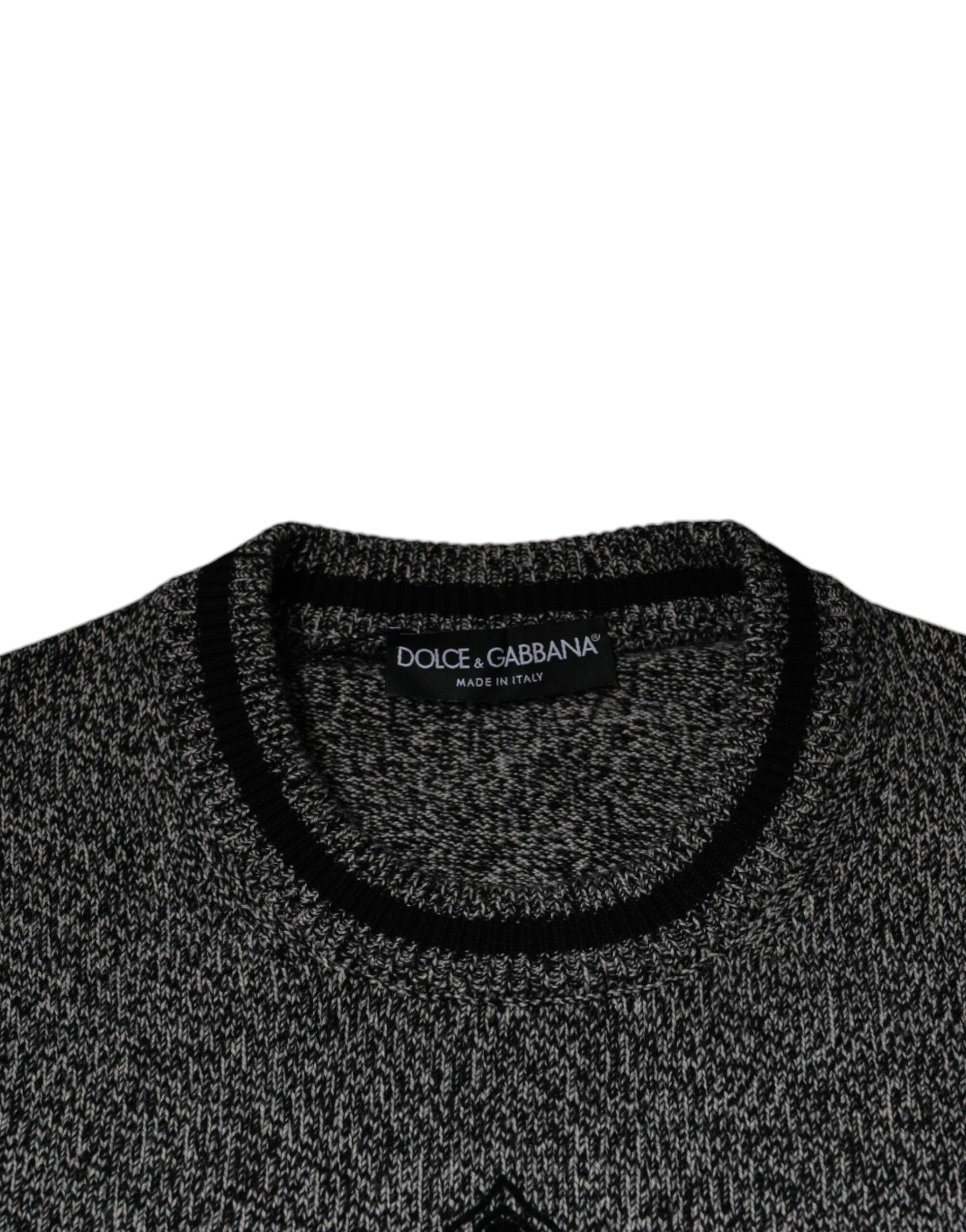 Crown King Cashmere Pullover Men's Sweater - Dolce & Gabbana - Modalova