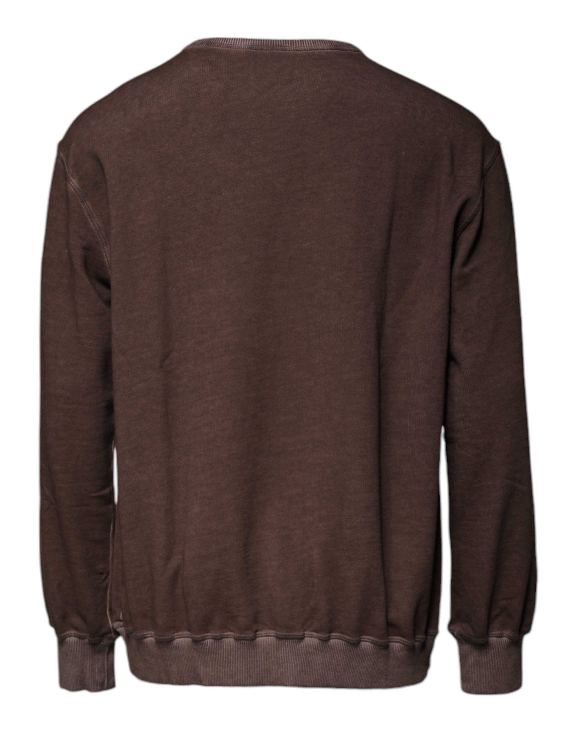 Logo Print Crew Neck Pullover Men's Sweater - Dolce & Gabbana - Modalova