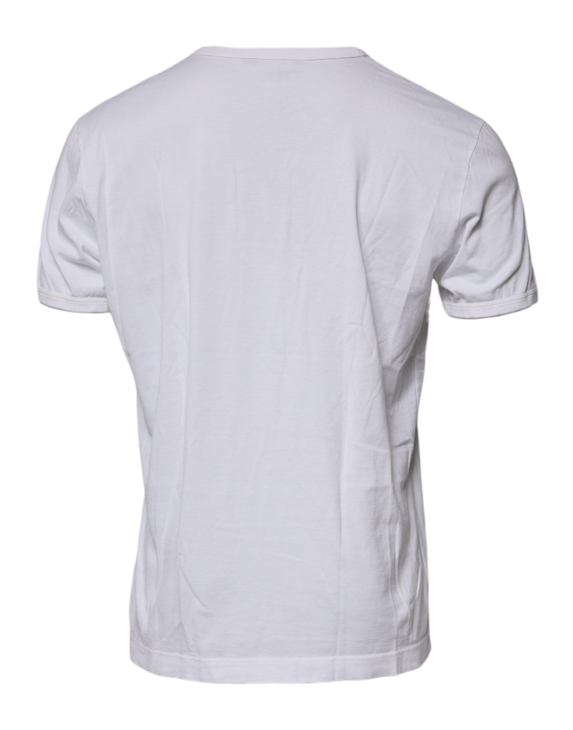 Logo Embossed Cotton Crewneck Men's T-shirt (Pre-Owned) - Dolce & Gabbana - Modalova