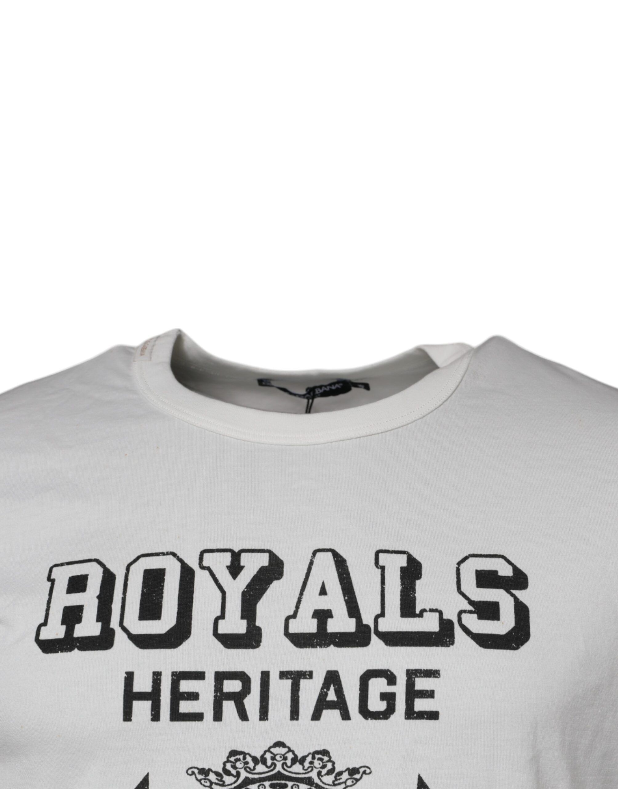 Royals Heritage Cotton Men's T-shirt (Pre-Owned) - Dolce & Gabbana - Modalova