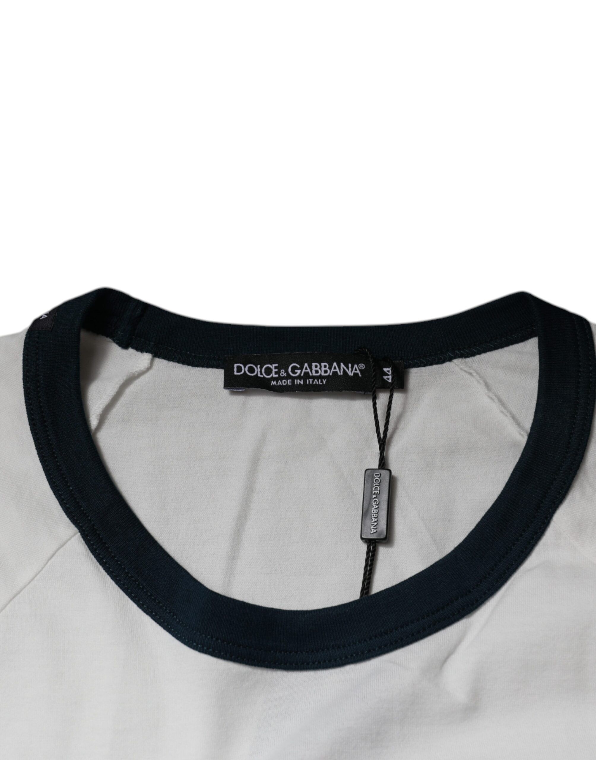 DG Crown Cotton Crew Neck Men's T-shirt (Pre-Owned) - Dolce & Gabbana - Modalova