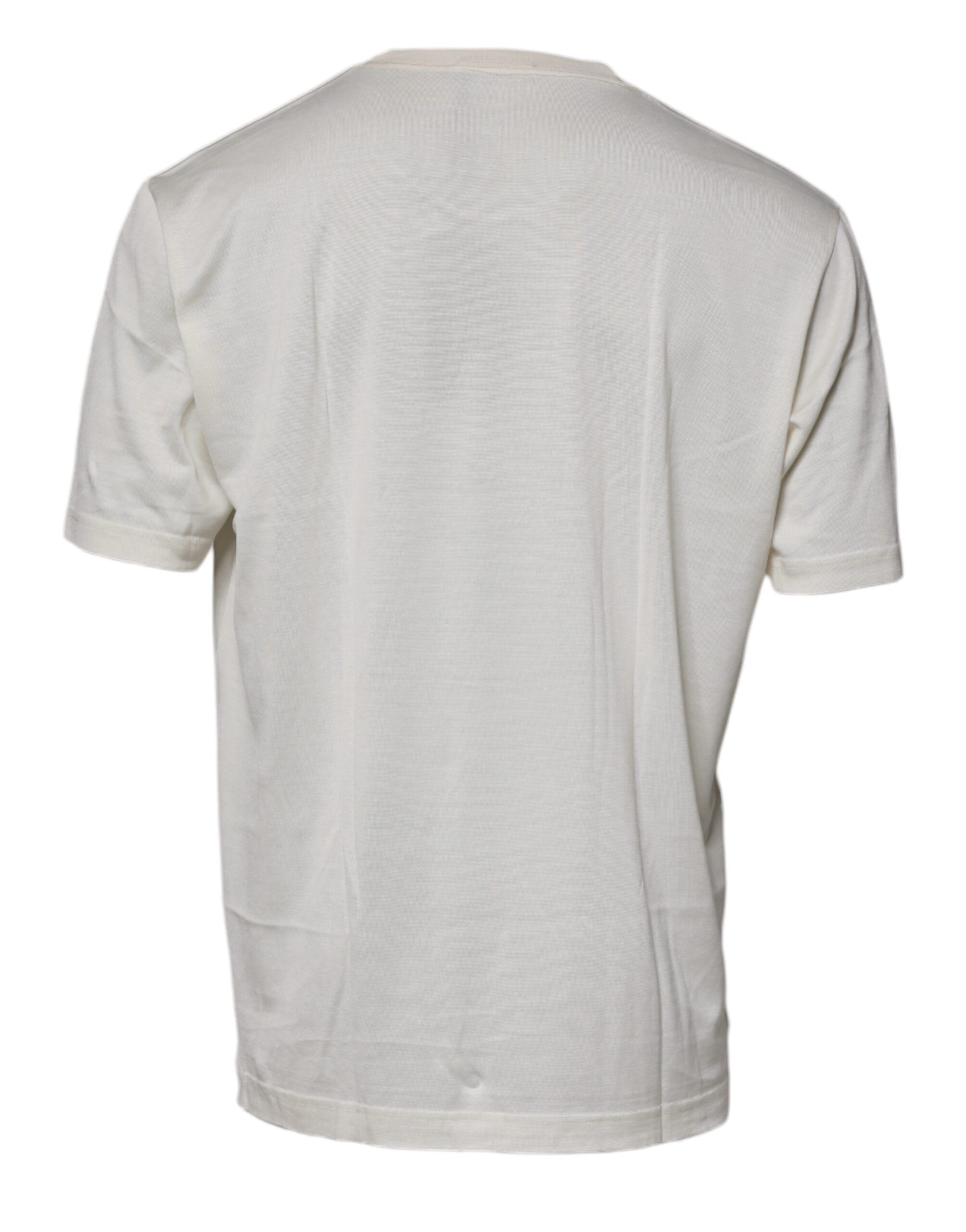Silk CrewNeck Short Sleeve Men's T-shirt (Pre-Owned) - Dolce & Gabbana - Modalova
