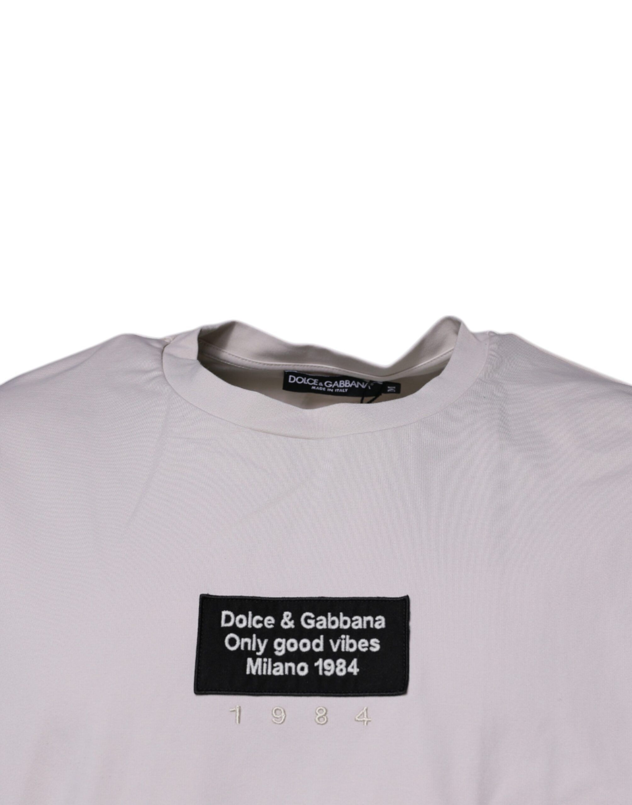 DG Logo Crew Neck Short Sleeves Men's T-shirt - Dolce & Gabbana - Modalova
