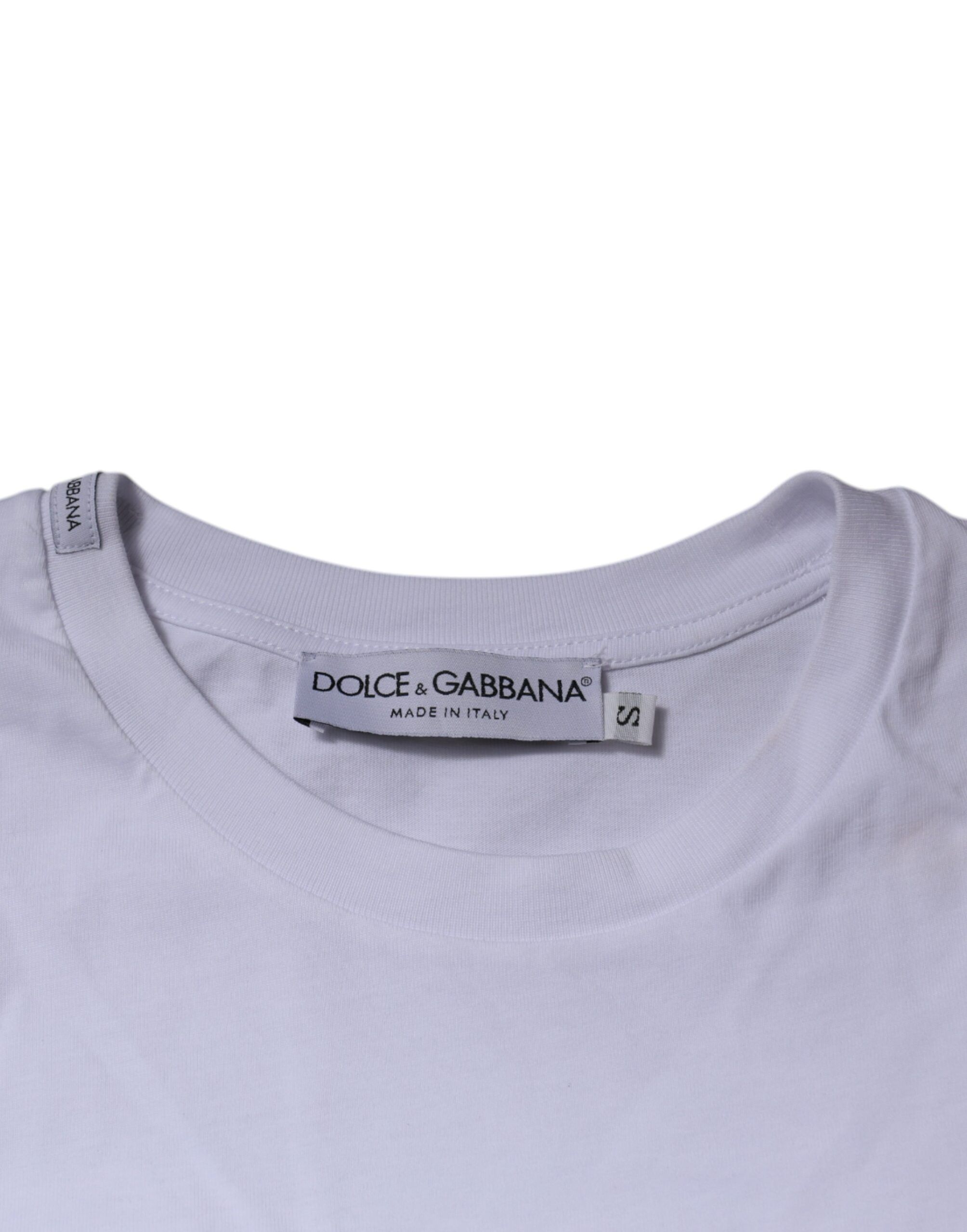 DG Logo Cotton Crew Neck Men's T-shirt (Pre-Owned) - Dolce & Gabbana - Modalova