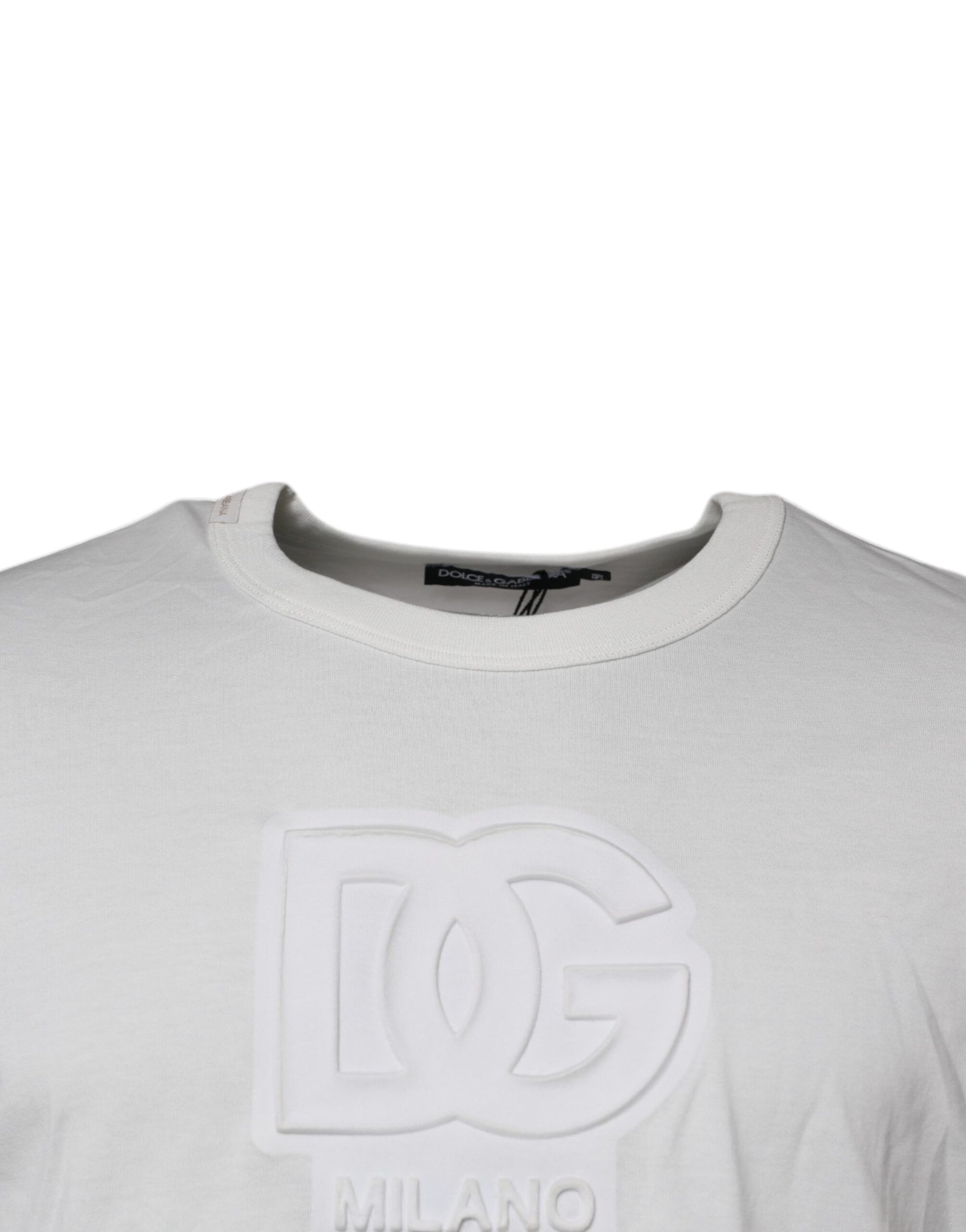DG Logo Cotton Crew Neck Men's T-shirt (Pre-Owned) - Dolce & Gabbana - Modalova