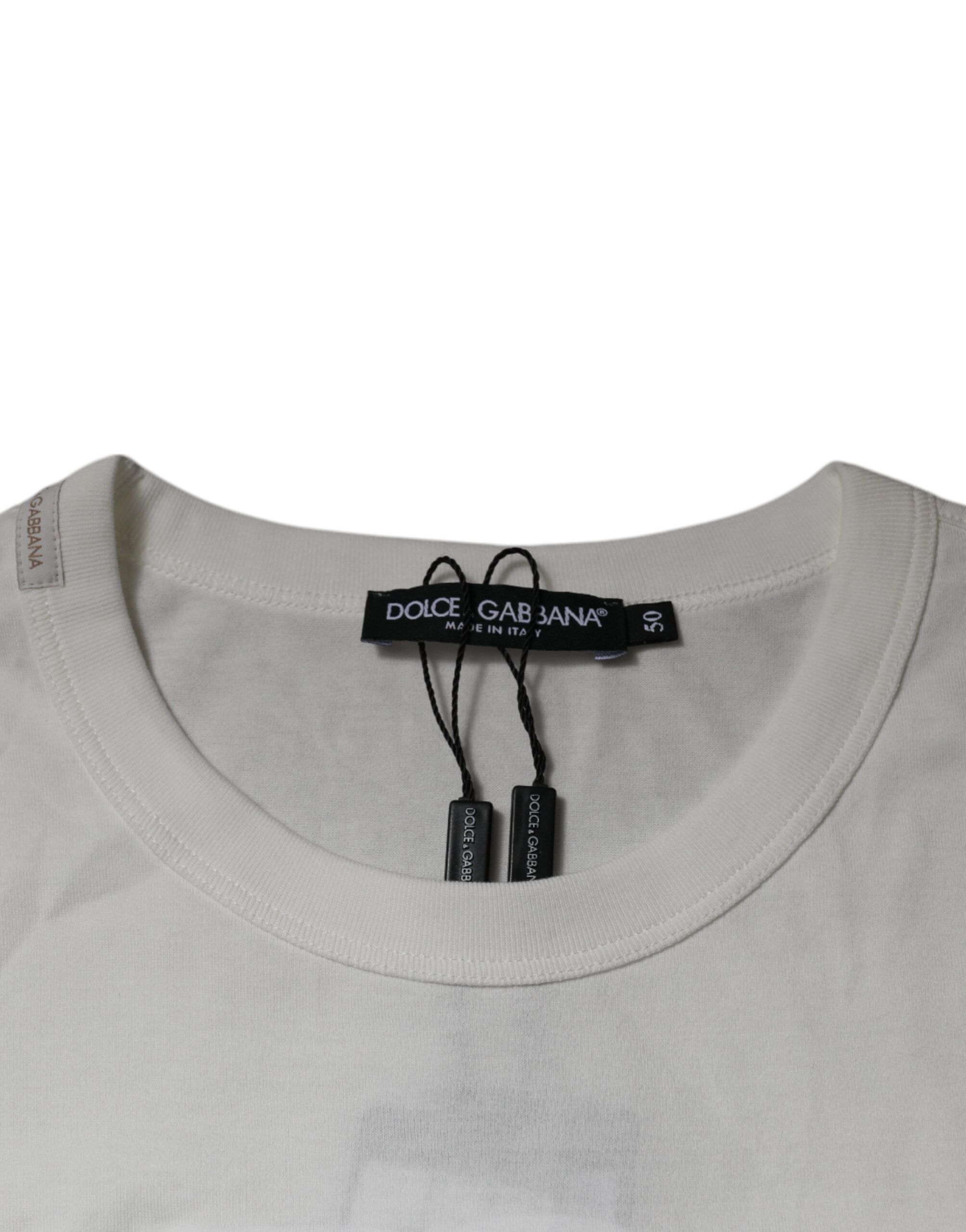 DG Logo Cotton Crew Neck Men's T-shirt (Pre-Owned) - Dolce & Gabbana - Modalova