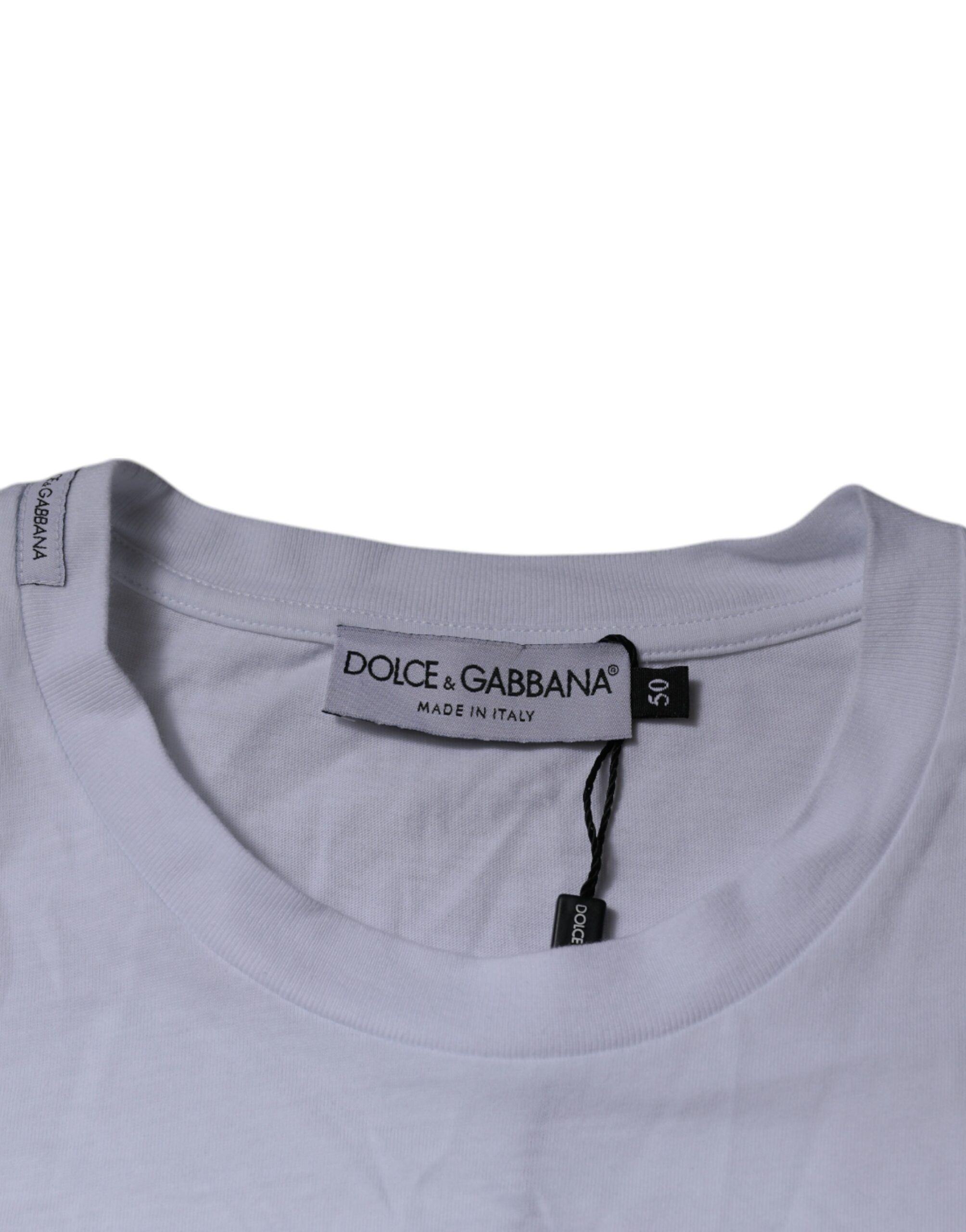 DG Logo Cotton Crew Neck Men's T-shirt (Pre-Owned) - Dolce & Gabbana - Modalova