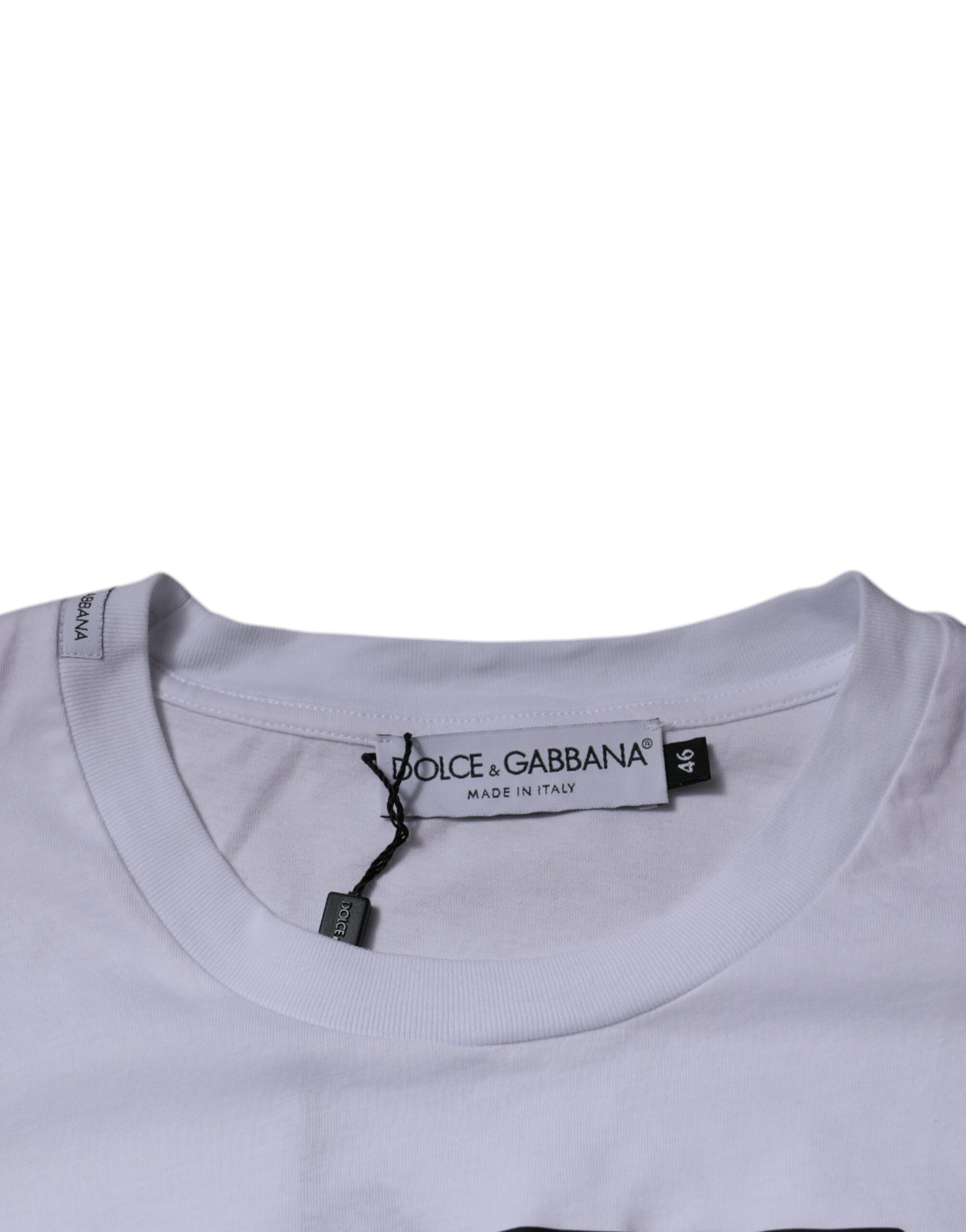 DG Logo Cotton Crew Neck Men's T-shirt (Pre-Owned) - Dolce & Gabbana - Modalova