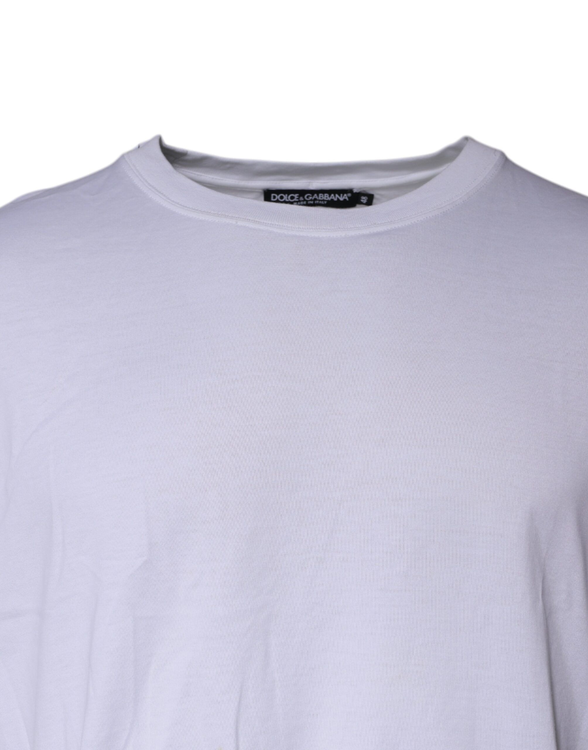 Cotton Crew Neck Short Sleeves Men's T-shirt (Pre-Owned) - Dolce & Gabbana - Modalova