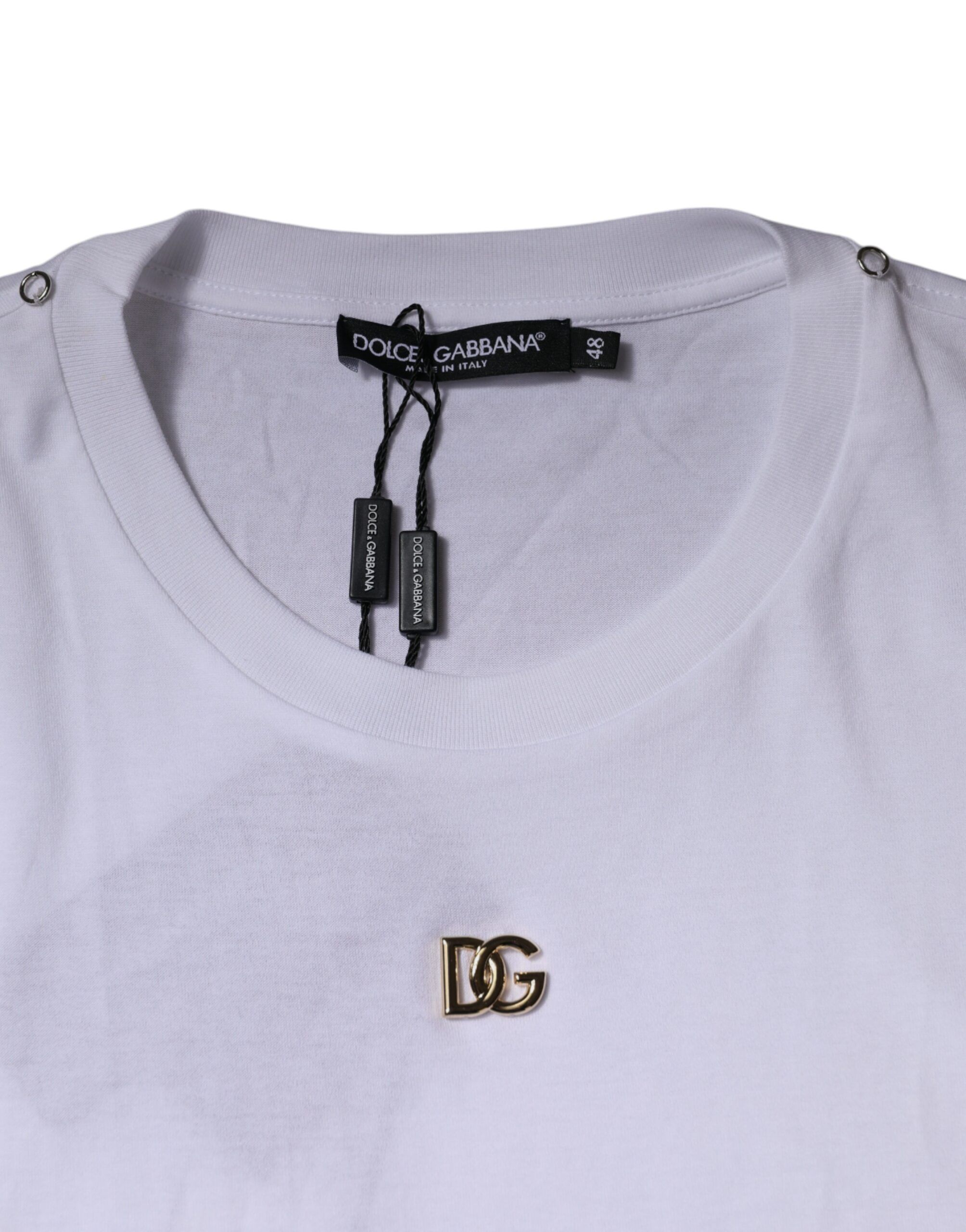 DG Logo Crew Neck Short Sleeve Men's T-shirt (Pre-Owned) - Dolce & Gabbana - Modalova