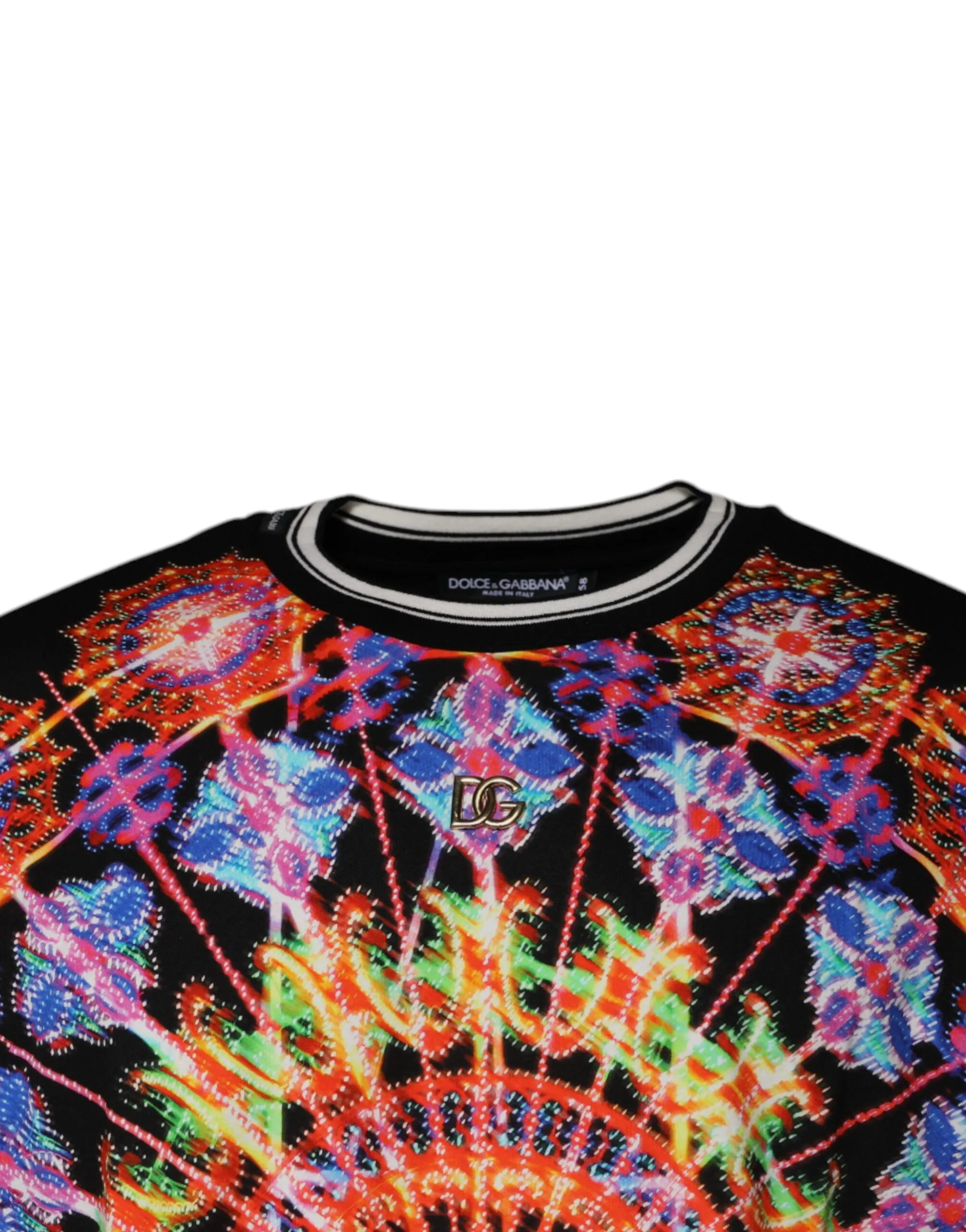 Kaleidoscope Men Short Sleeves Men's T-shirt - Dolce & Gabbana - Modalova
