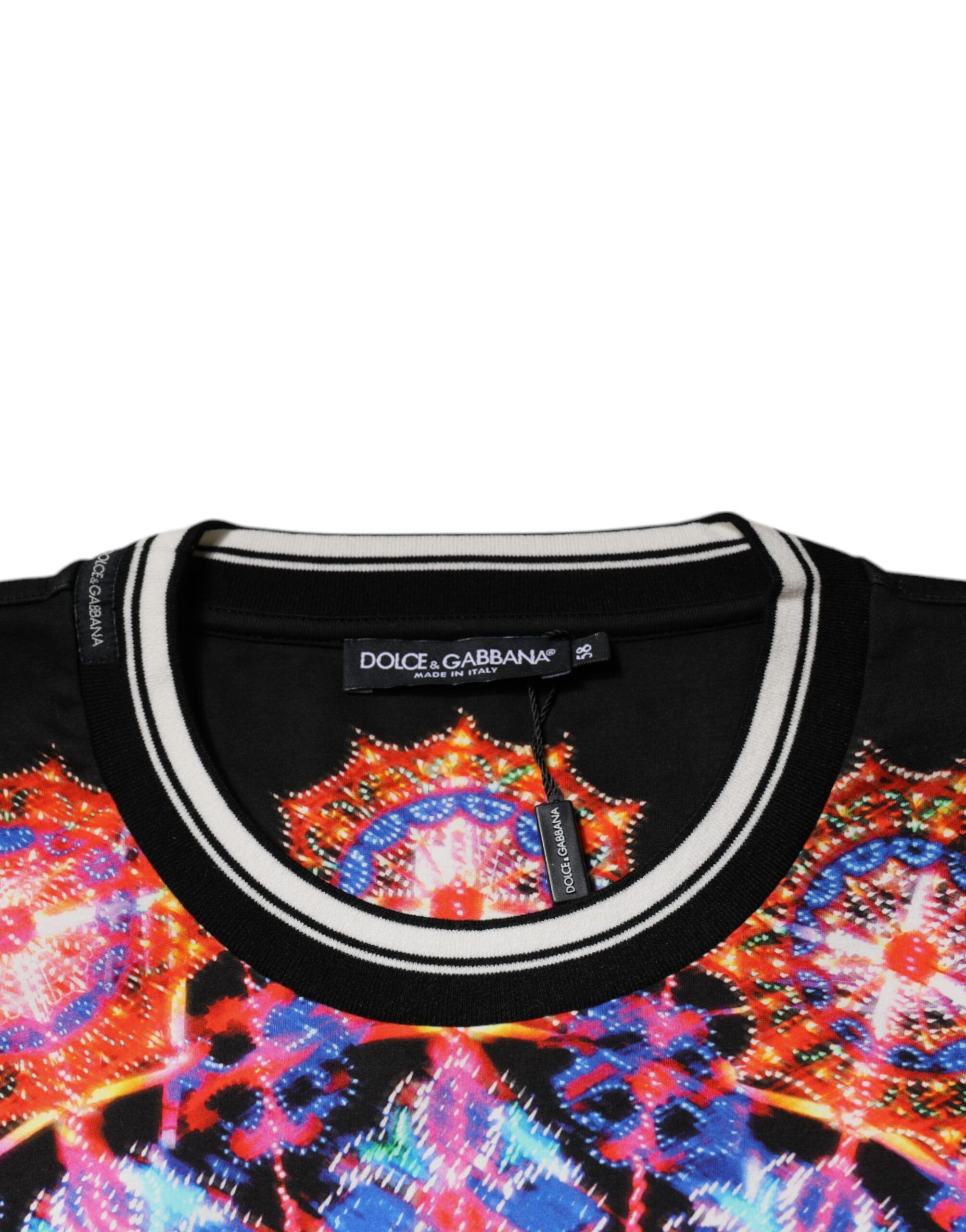 Kaleidoscope Men Short Sleeves Men's T-shirt - Dolce & Gabbana - Modalova