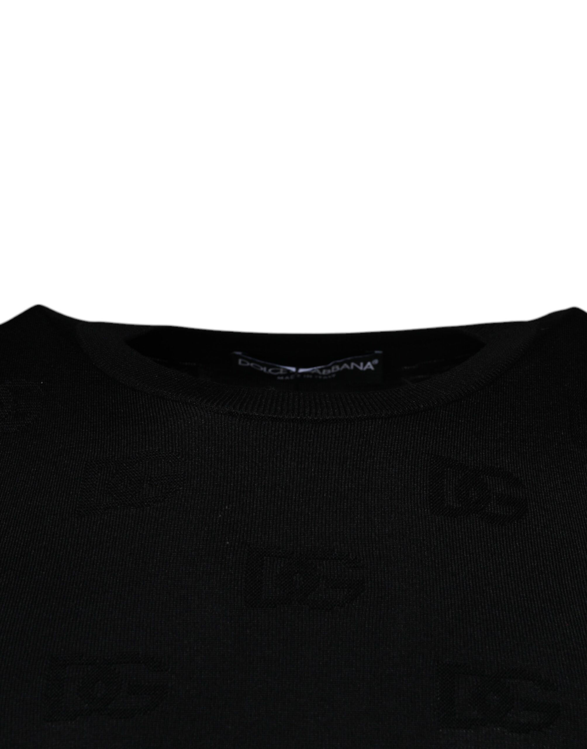 Silk Round Neck Sleeveless Men's T-shirt - Dolce & Gabbana - Modalova