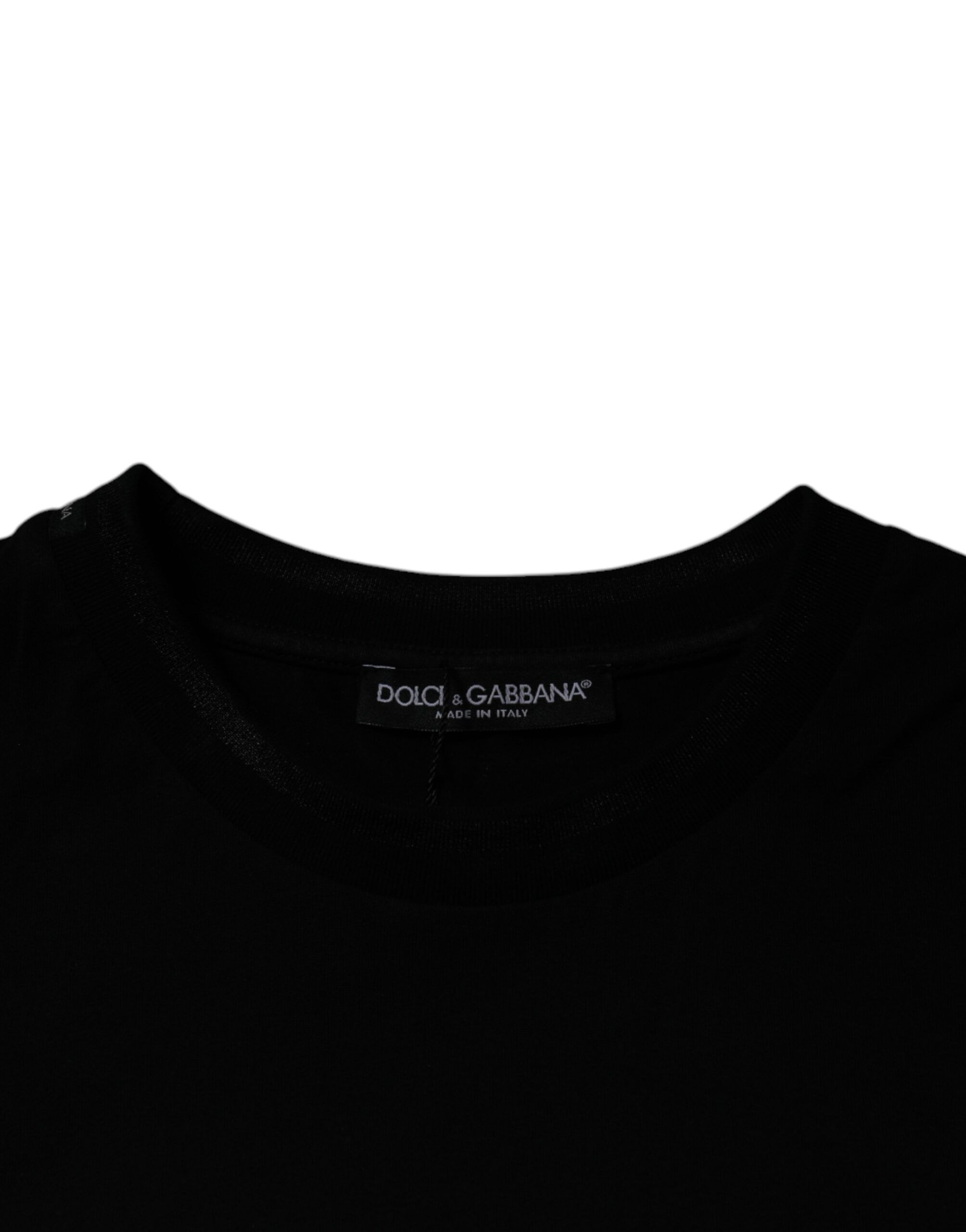 Crew Neck Short Sleeve Men's T-shirt - Dolce & Gabbana - Modalova