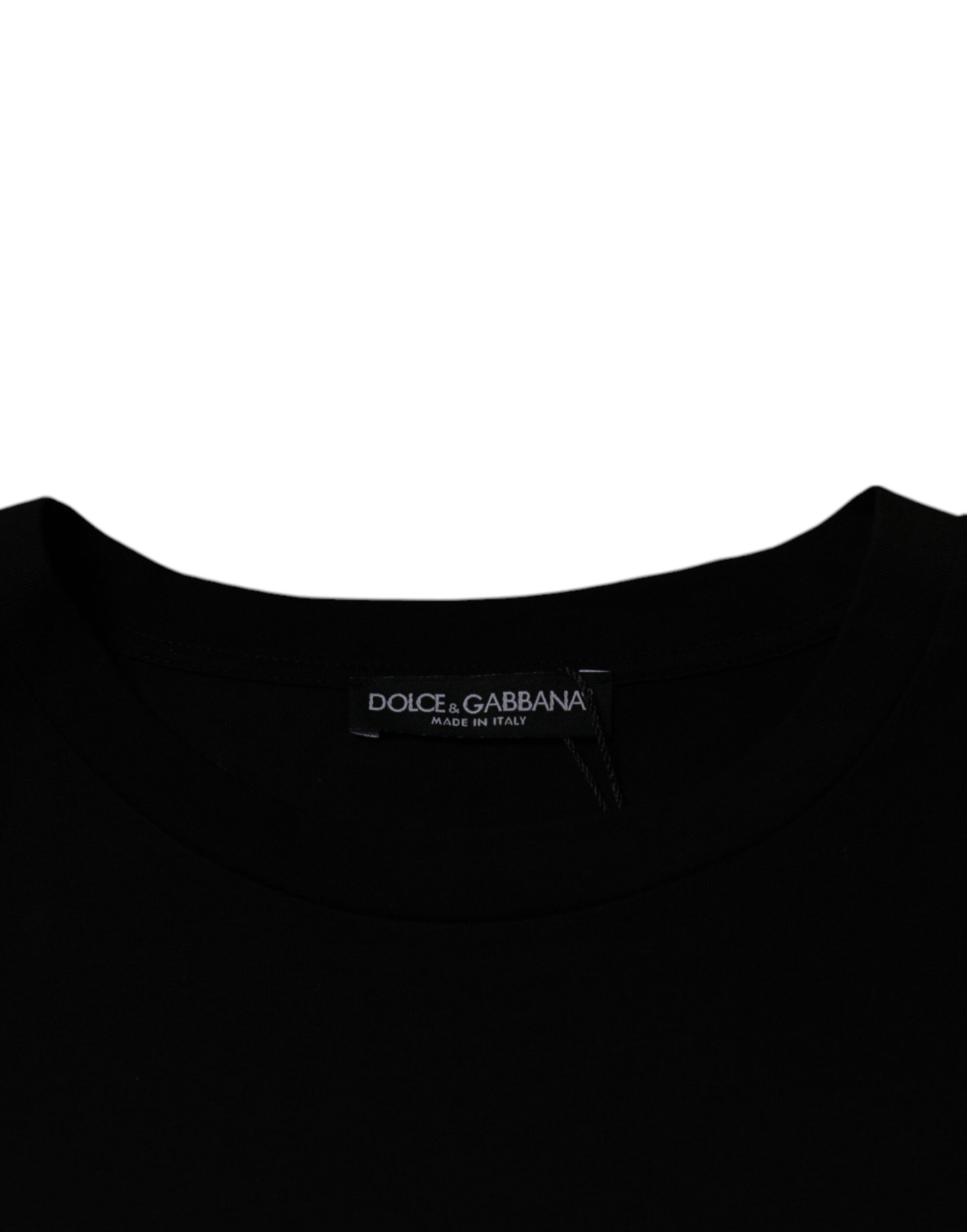 Crew Neck Short Sleeve Men's T-shirt - Dolce & Gabbana - Modalova
