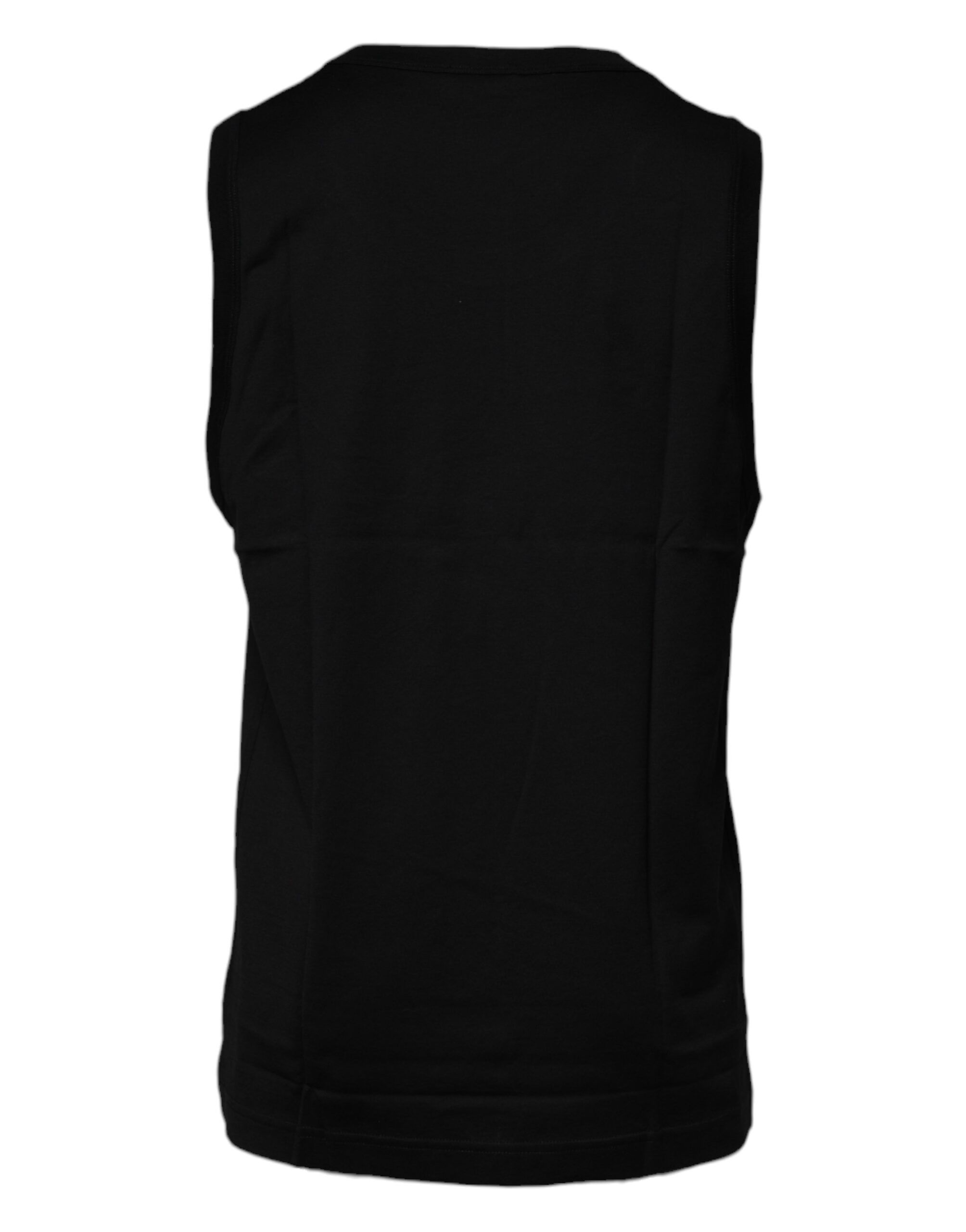 Cotton Round Neck Sleeveless Men's T-shirt - Dolce & Gabbana - Modalova