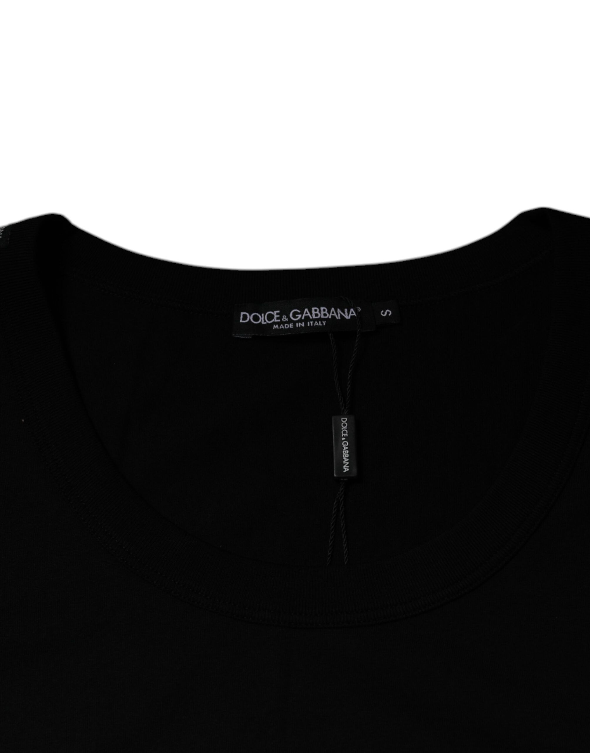 Cotton Round Neck Sleeveless Men's T-shirt - Dolce & Gabbana - Modalova