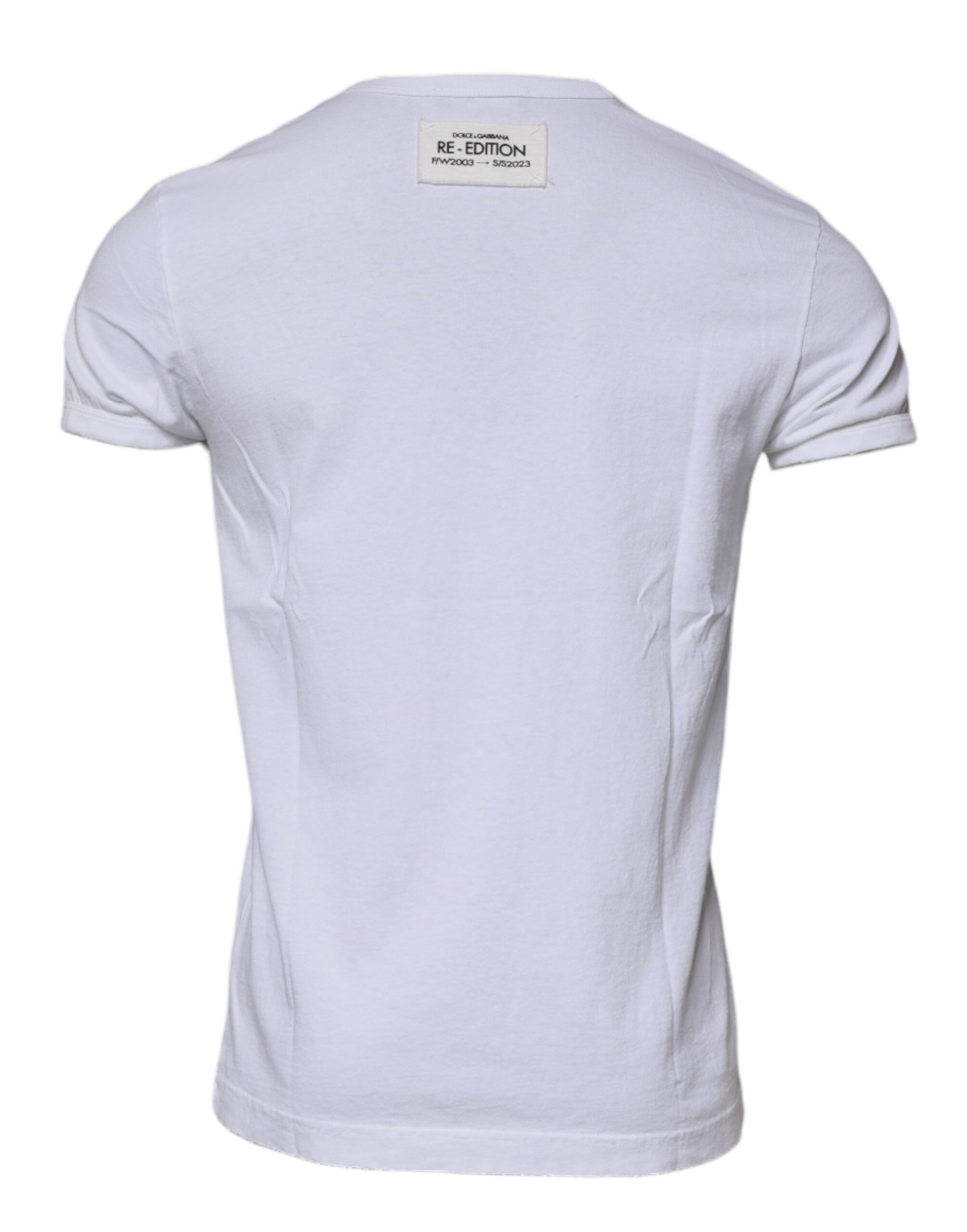 Stripes Crew Neck Short Sleeves Men's T-shirt - Dolce & Gabbana - Modalova