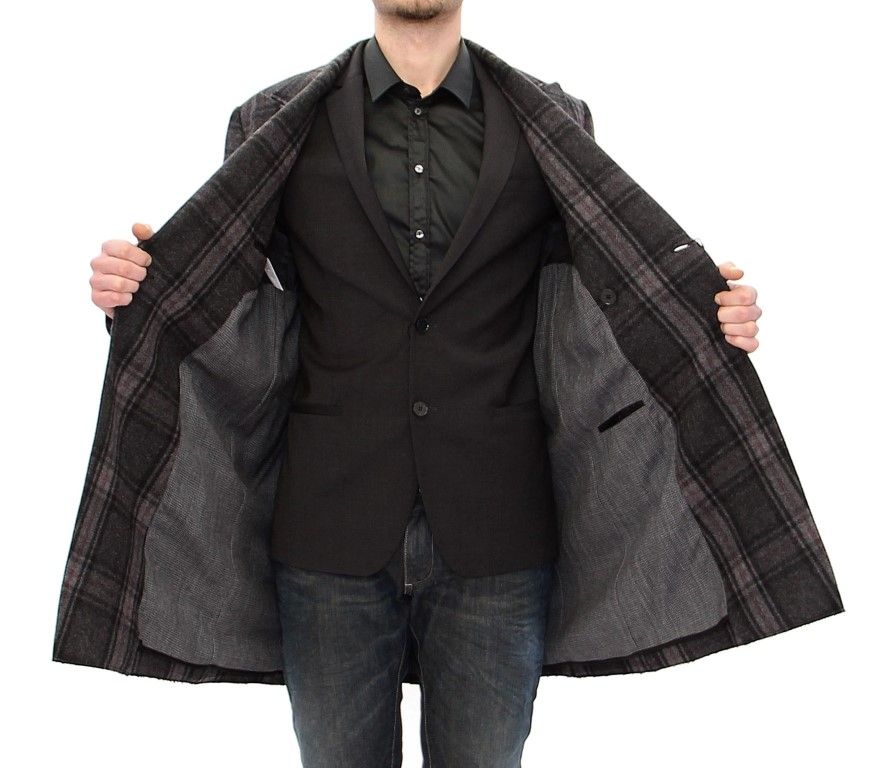 Double Breasted Coat Men's Jacket - Dolce & Gabbana - Modalova