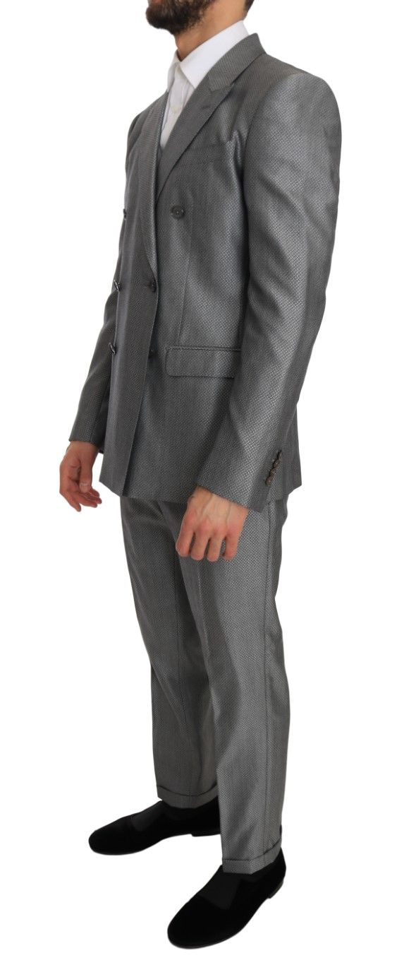 Stretch Crystal Bee Slim Fit Men's Suit - Dolce & Gabbana - Modalova