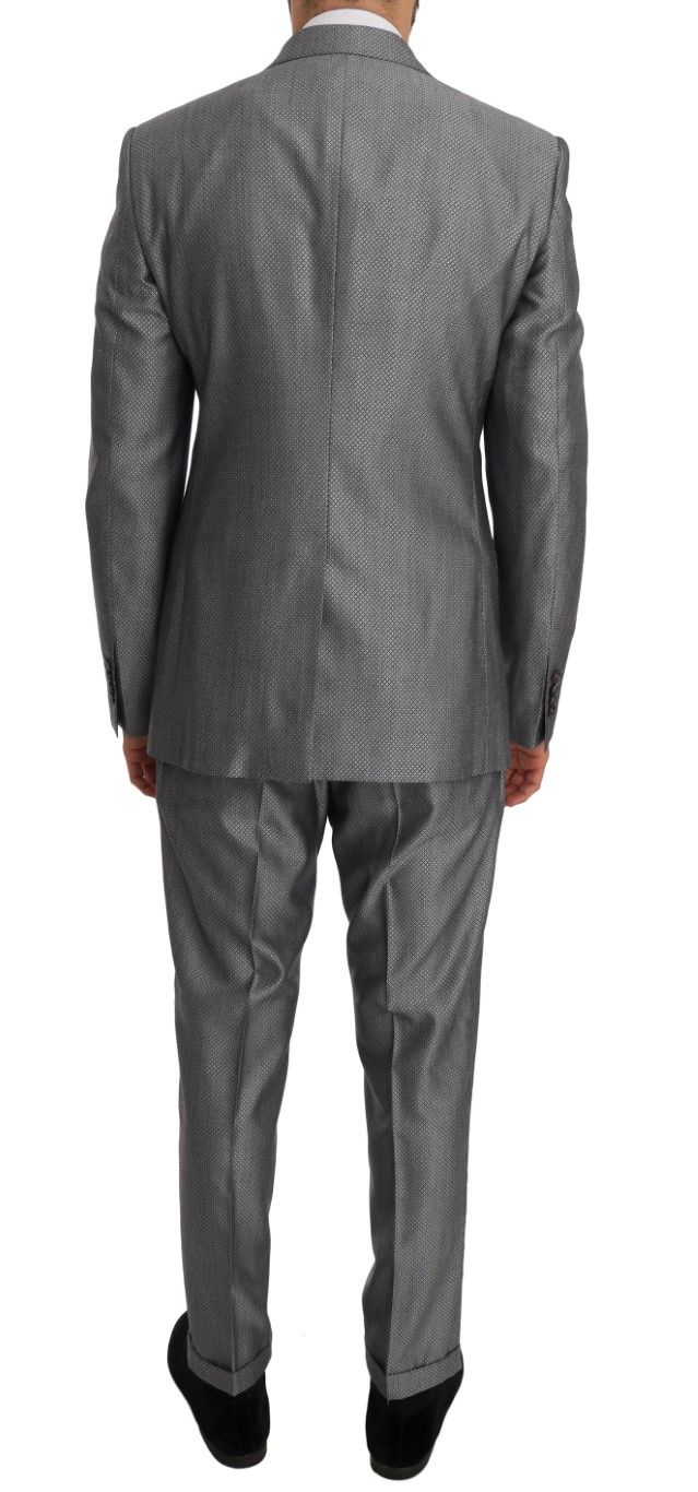 Stretch Crystal Bee Slim Fit Men's Suit - Dolce & Gabbana - Modalova