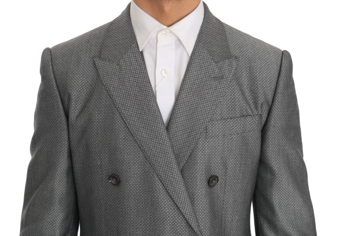 Stretch Crystal Bee Slim Fit Men's Suit - Dolce & Gabbana - Modalova