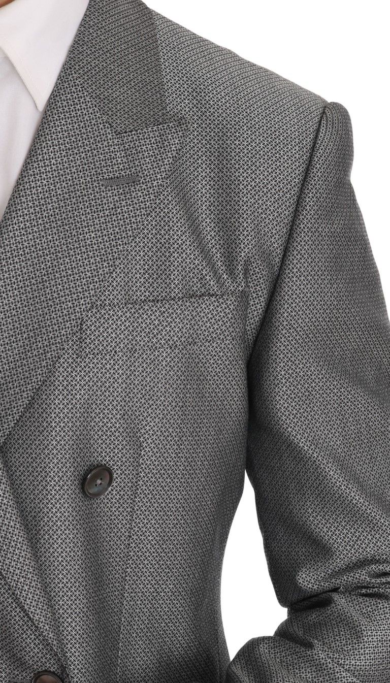 Stretch Crystal Bee Slim Fit Men's Suit - Dolce & Gabbana - Modalova