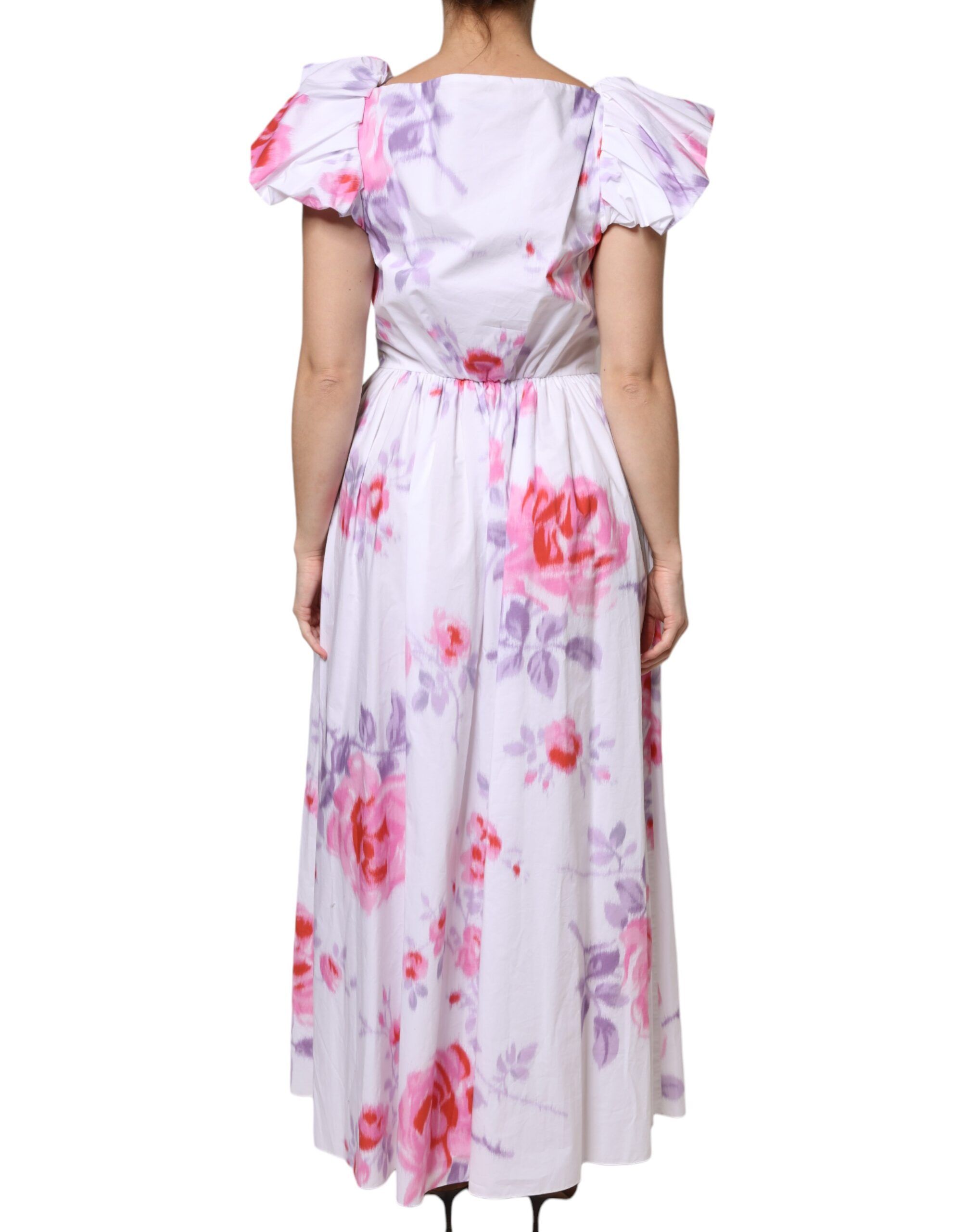 Floral Cotton Maxi Women's Dress - Philosophy - Modalova