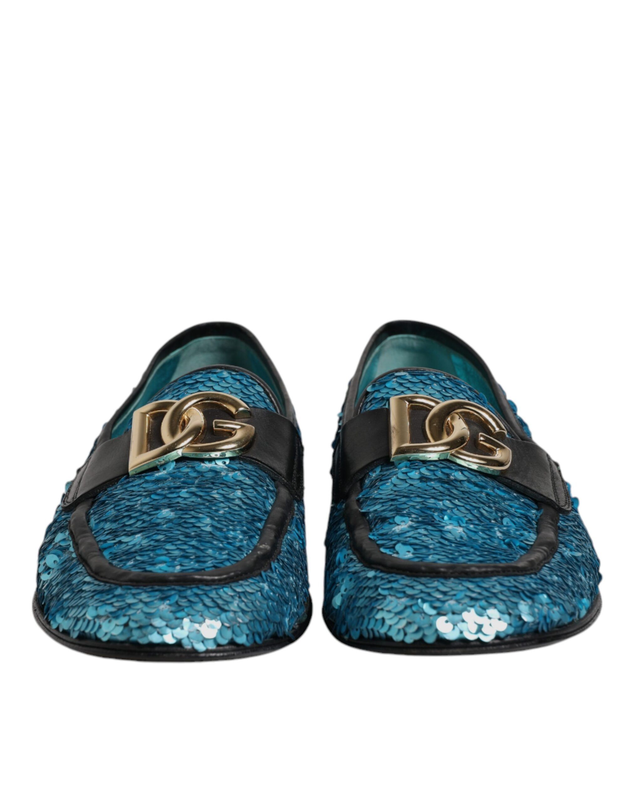 Sequined Loafers Formal Dress Men's Shoes (Pre-Owned) - Dolce & Gabbana - Modalova