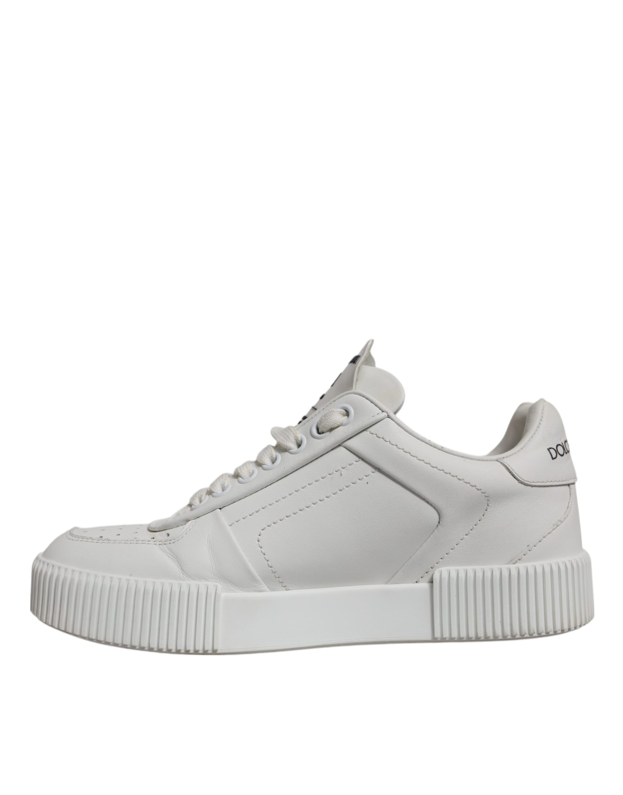 Miami Leather Low Top Sneakers Women's Shoes (Pre-Owned) - Dolce & Gabbana - Modalova