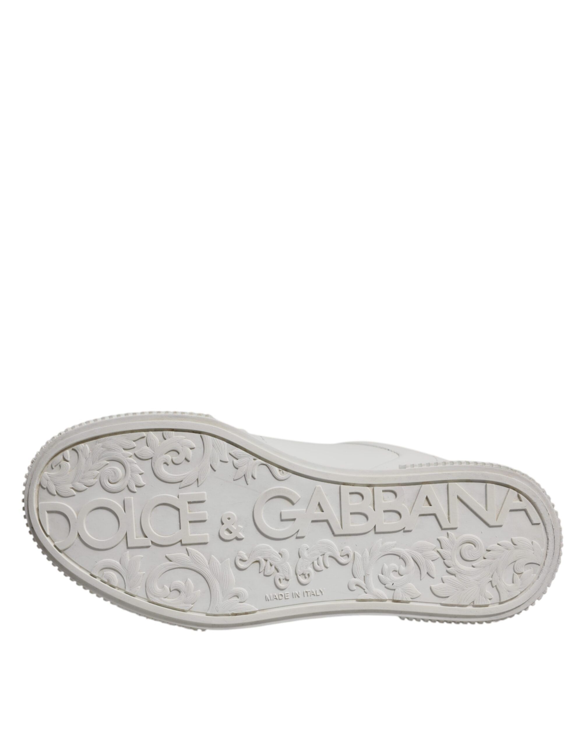Miami Leather Low Top Sneakers Women's Shoes (Pre-Owned) - Dolce & Gabbana - Modalova
