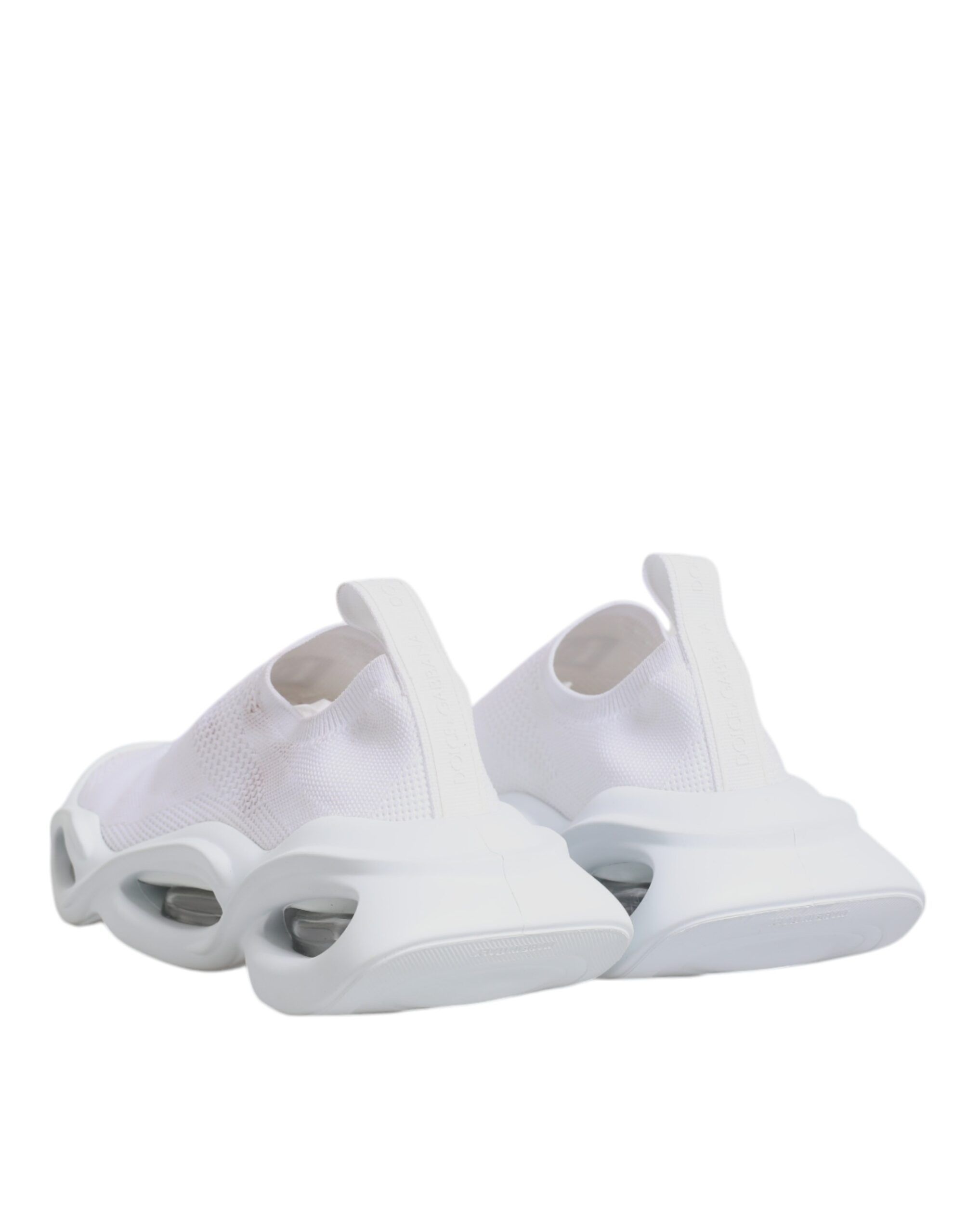 White Slip On Wave Low Top Sneakers Women's Shoes (Pre-Owned) - Dolce & Gabbana - Modalova