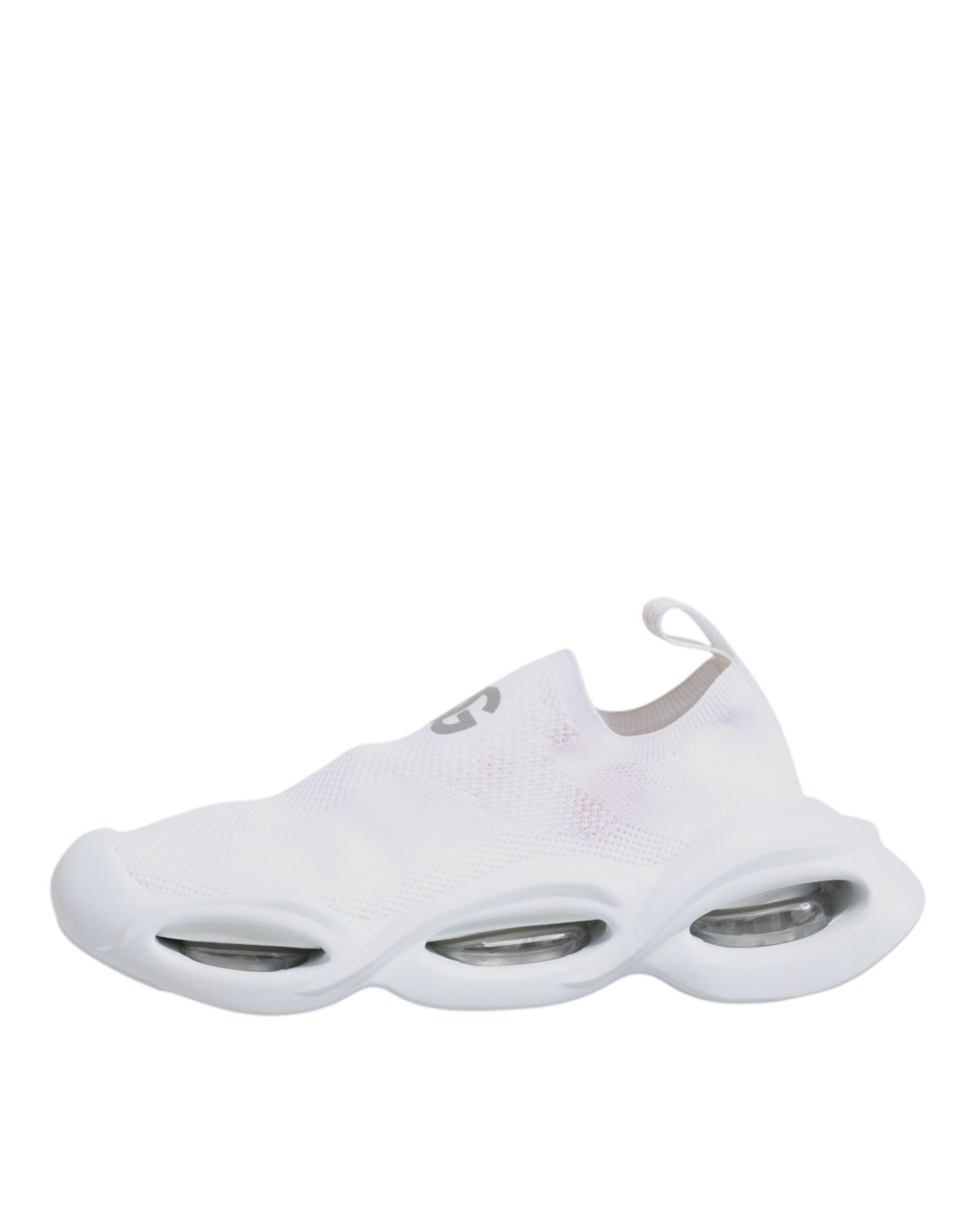 White Slip On Wave Low Top Sneakers Women's Shoes (Pre-Owned) - Dolce & Gabbana - Modalova