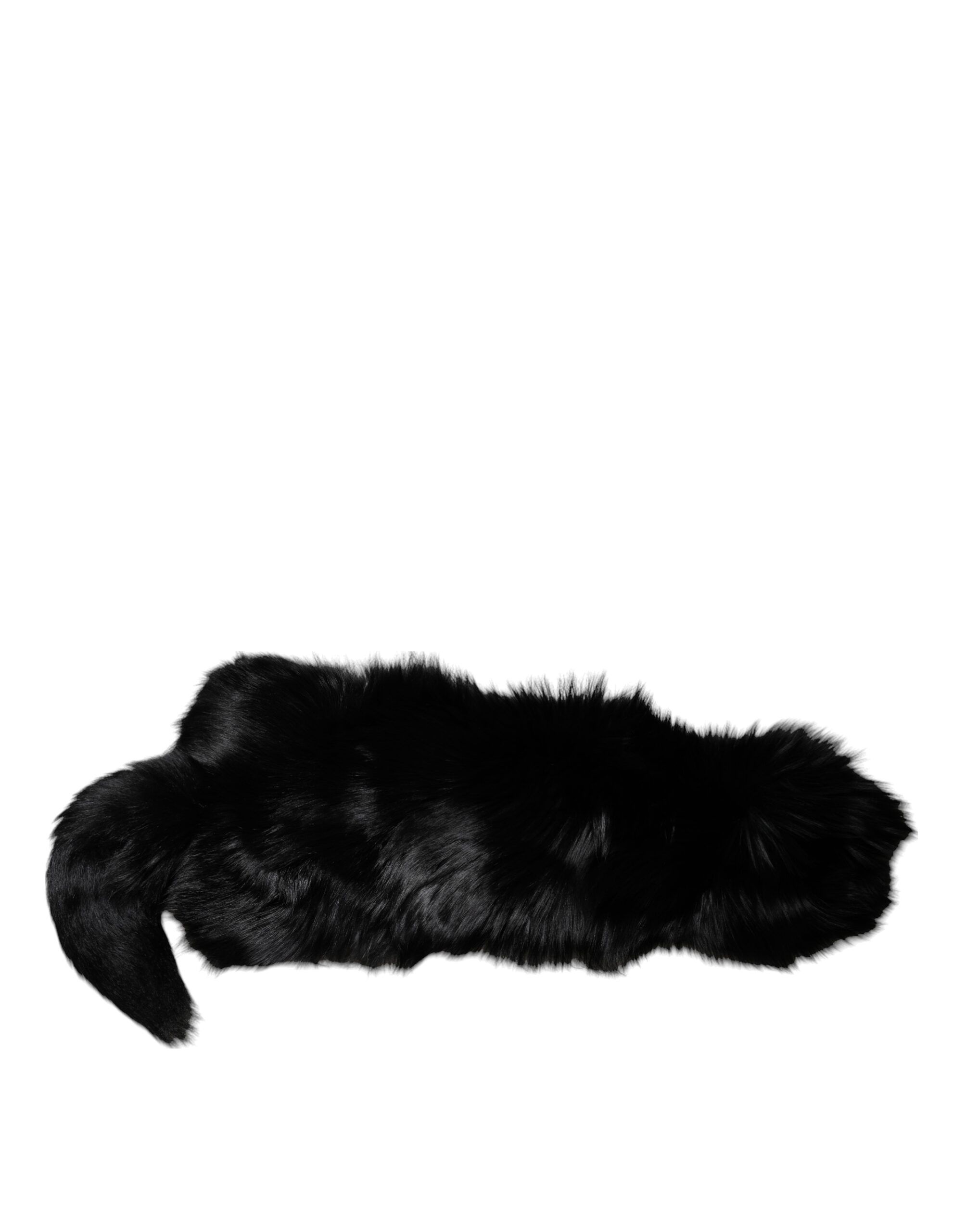Fox Fur Neck Wrap Warmer Winter Women's Scarf - Dolce & Gabbana - Modalova