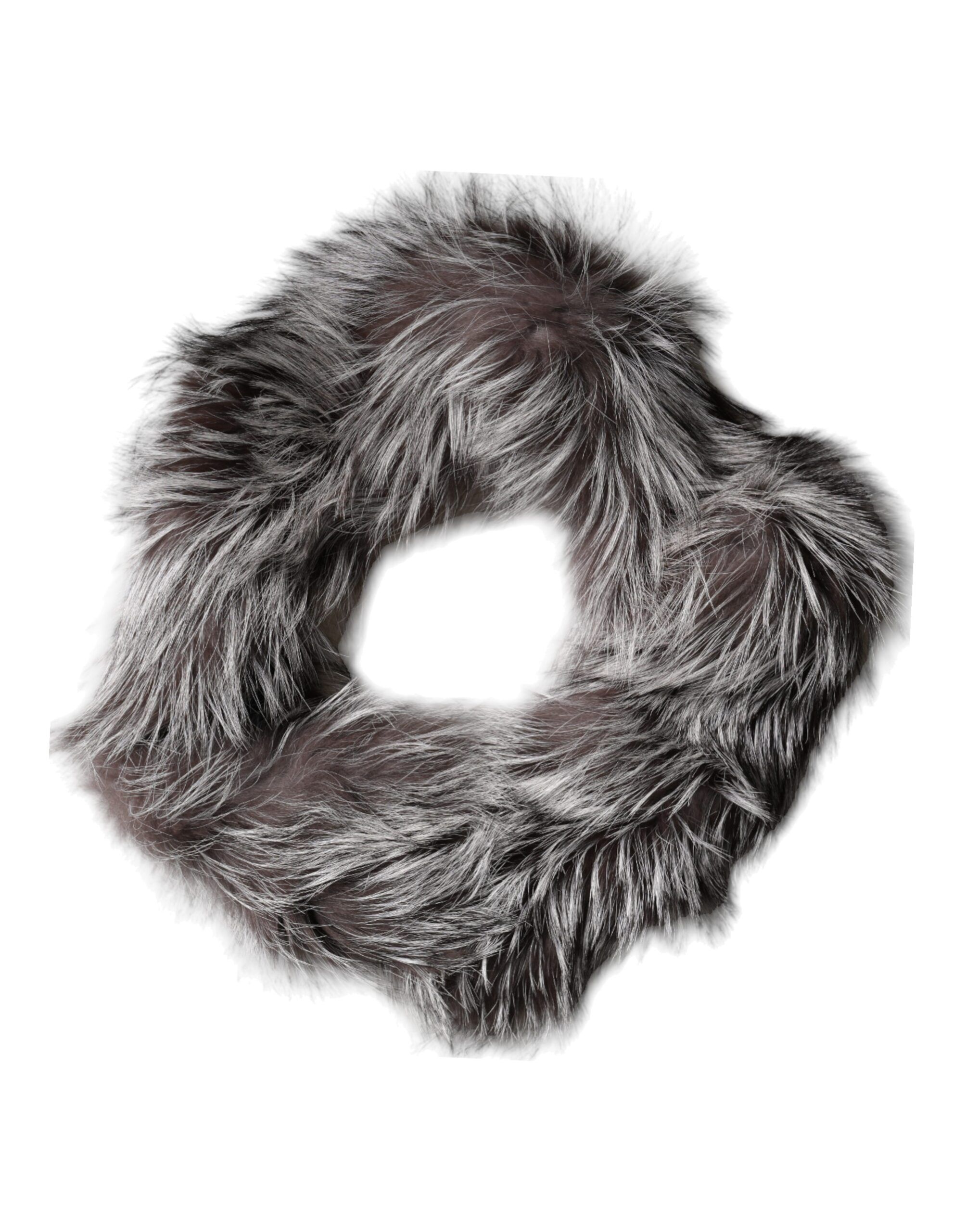 Fox Fur Neck Wrap Warmer Winter Women's Scarf - Dolce & Gabbana - Modalova