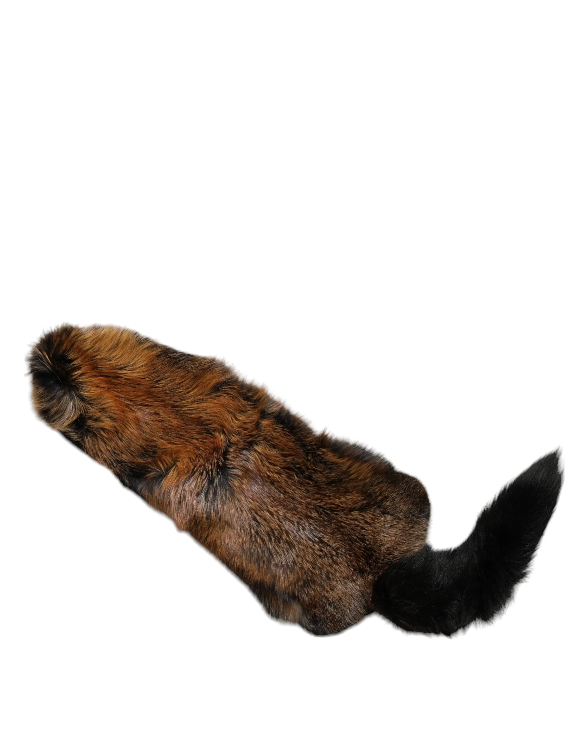 Red Fox Fur Neck Warmer Winter Women's Scarf - Dolce & Gabbana - Modalova