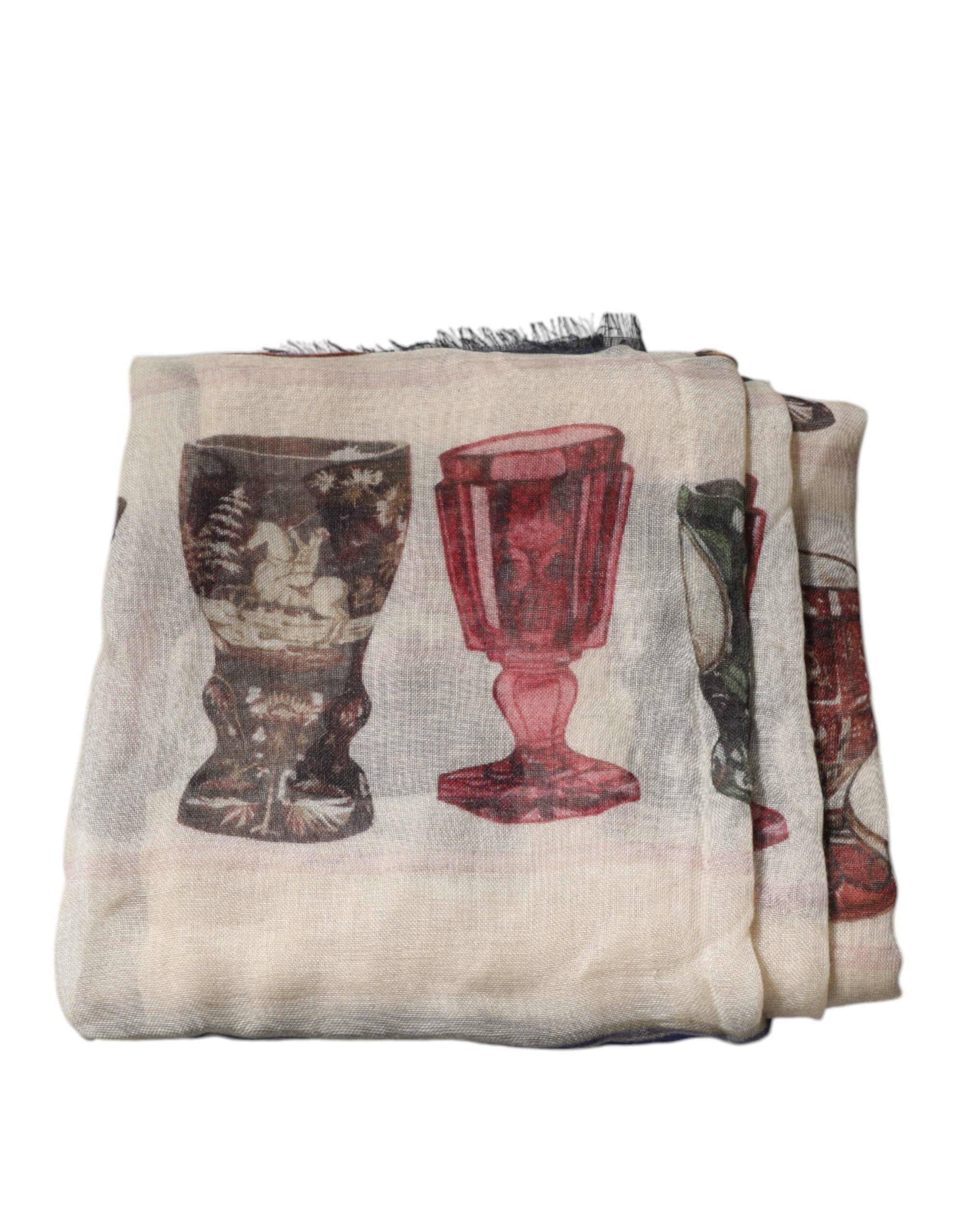 Glass Cashmere Foulard Women's Scarf (Pre-Owned) - Dolce & Gabbana - Modalova
