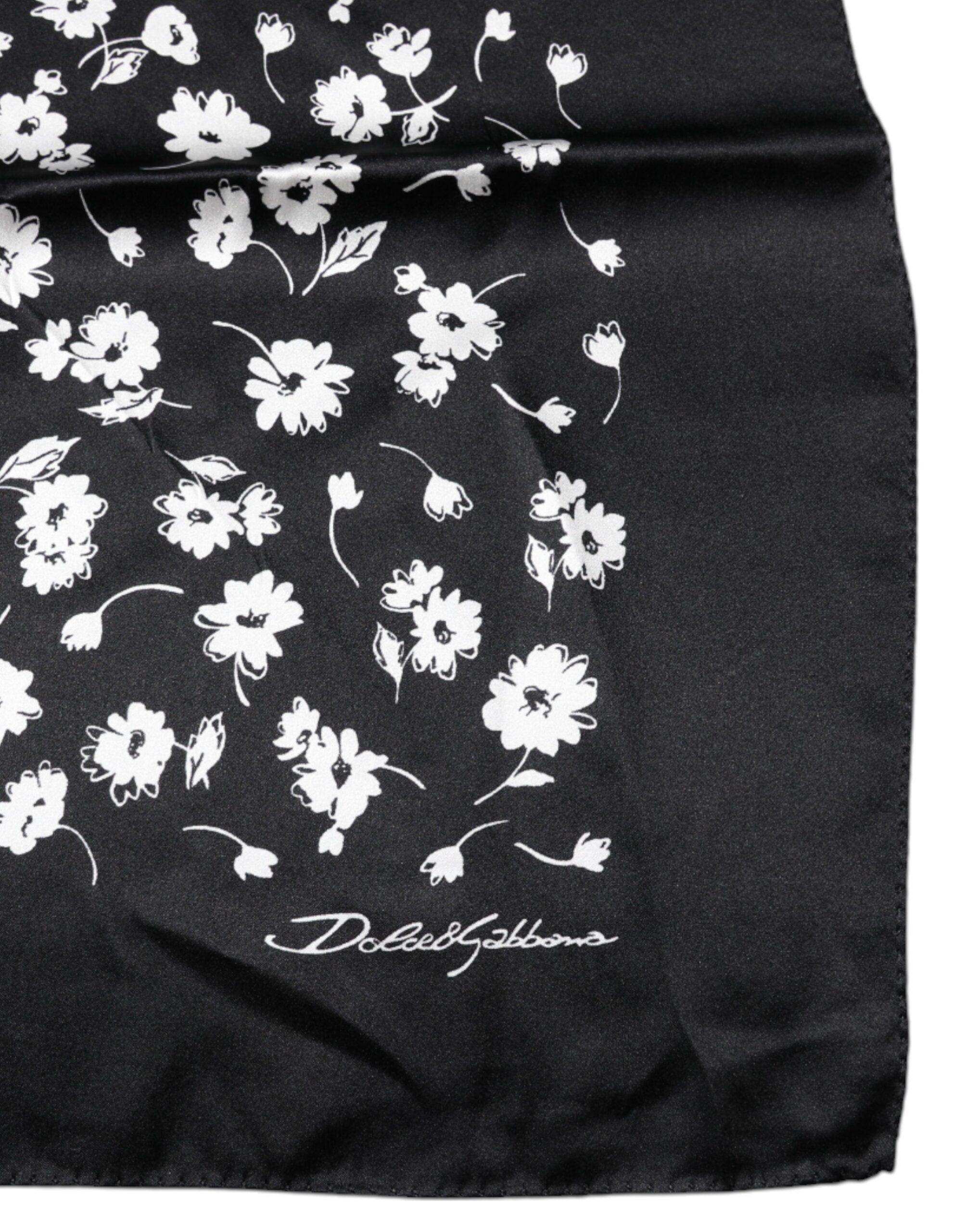 Floral Silk Square Wrap Shawl Women's Scarf (Pre-Owned) - Dolce & Gabbana - Modalova