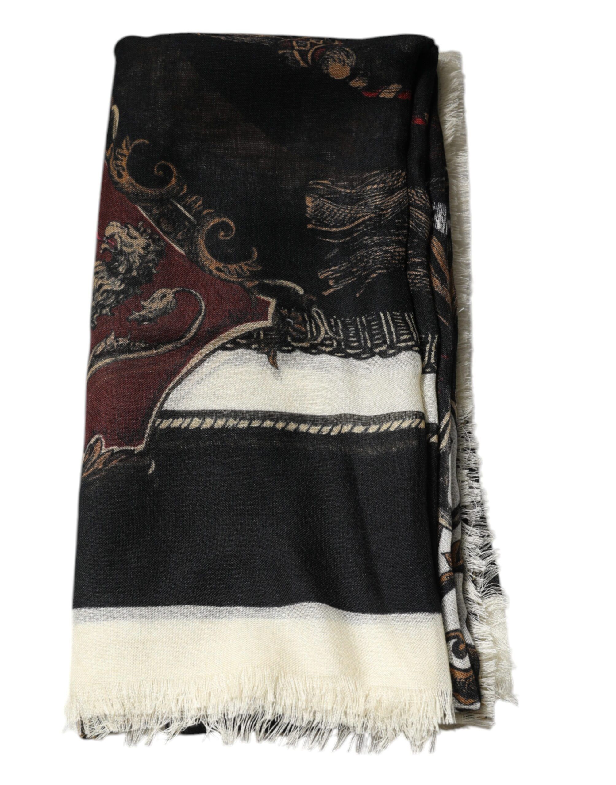 Printed Cashmere Foulard Men's Scarf (Pre-Owned) - Dolce & Gabbana - Modalova