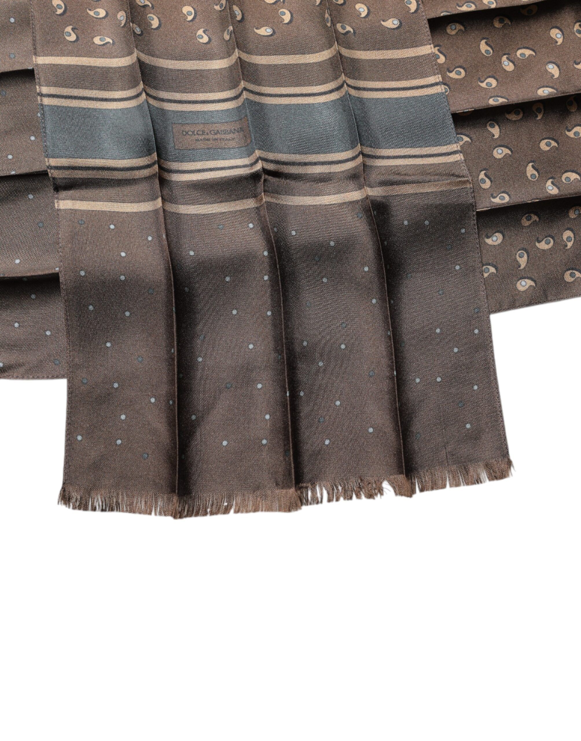 Fantasy Silk Neck Wrap Shawl Men's Scarf (Pre-Owned) - Dolce & Gabbana - Modalova